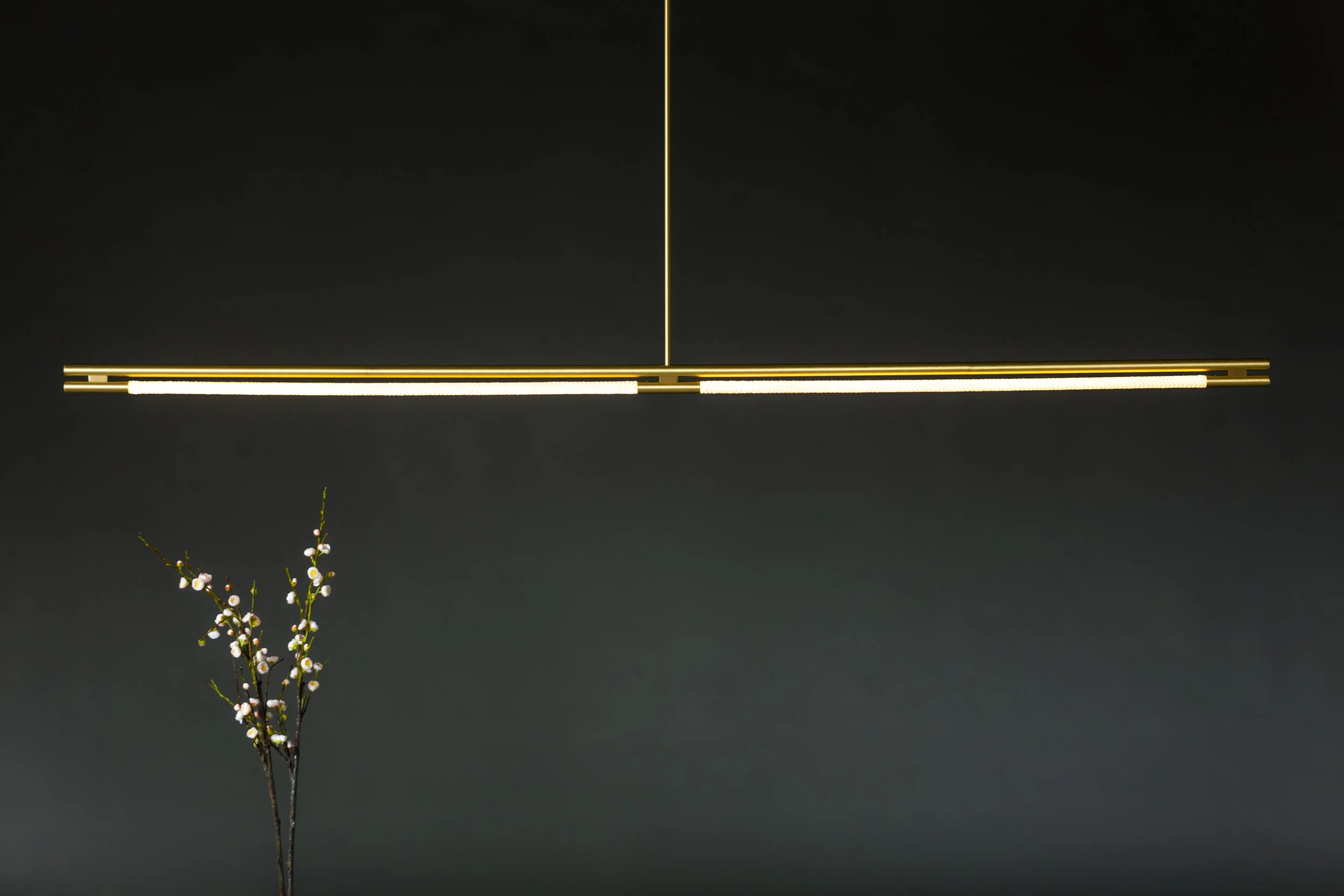 8’ Leto Suspension - Rod (pictured in Satin Brass)