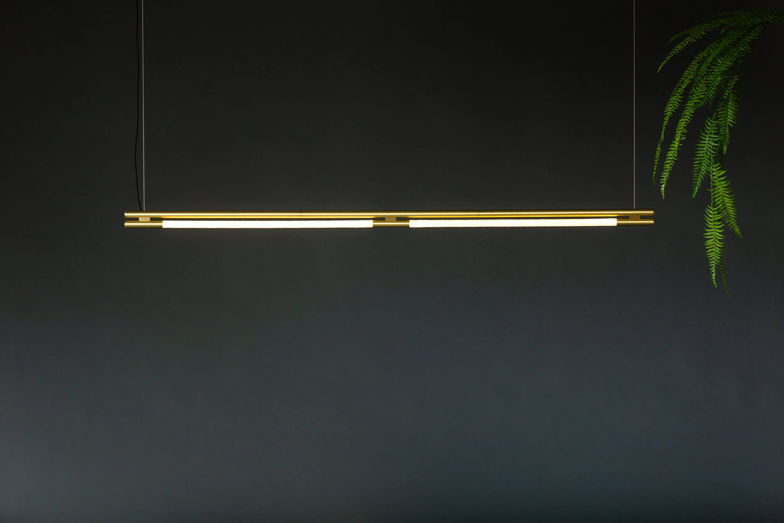6’ Leto Suspension - Cable (pictured in Satin Brass)