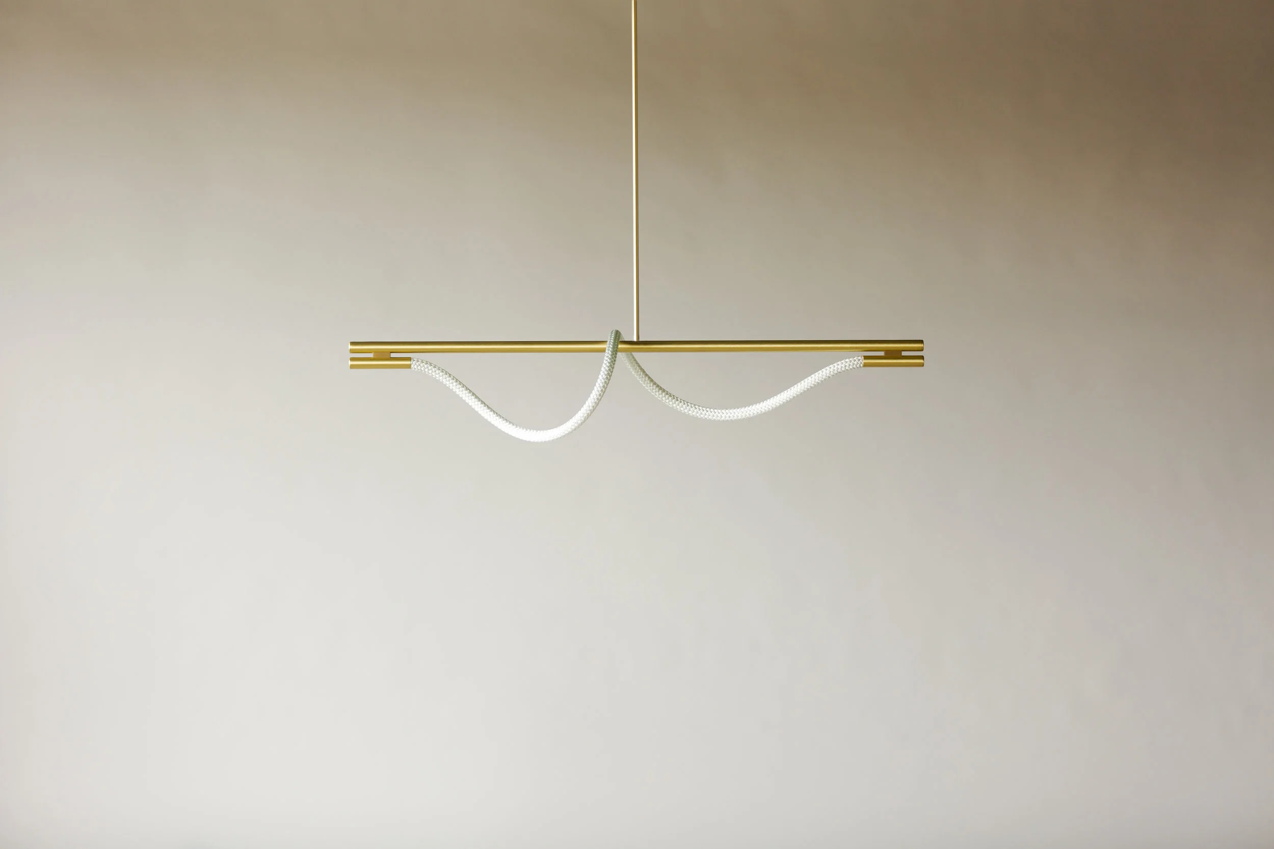 4’ Surrey Suspension I - Rod (pictured in Satin Brass / turned off)