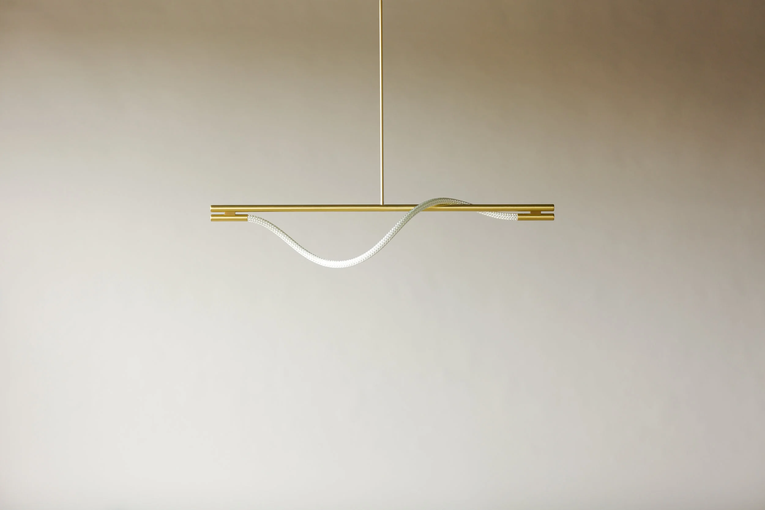 4’ Surrey Suspension II - Rod (pictured in Satin Brass / turned off)