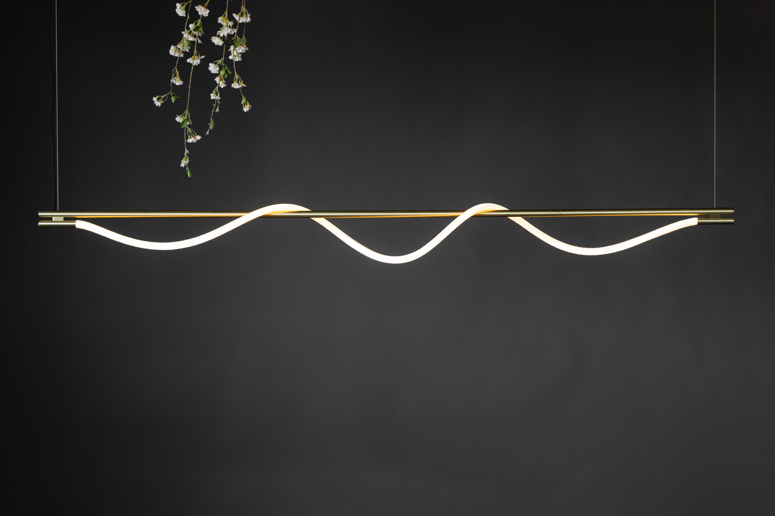 8’ Surrey Suspension III - Cable (pictured in Satin Brass)
