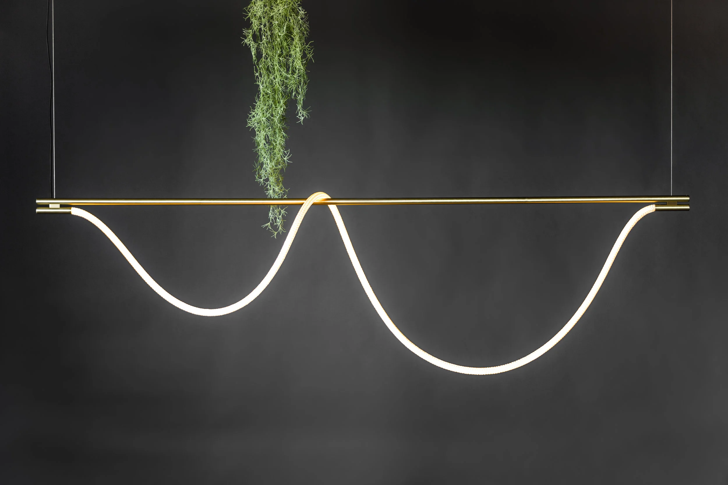 8’ Surrey Suspension II - Cable (pictured in Satin Brass)