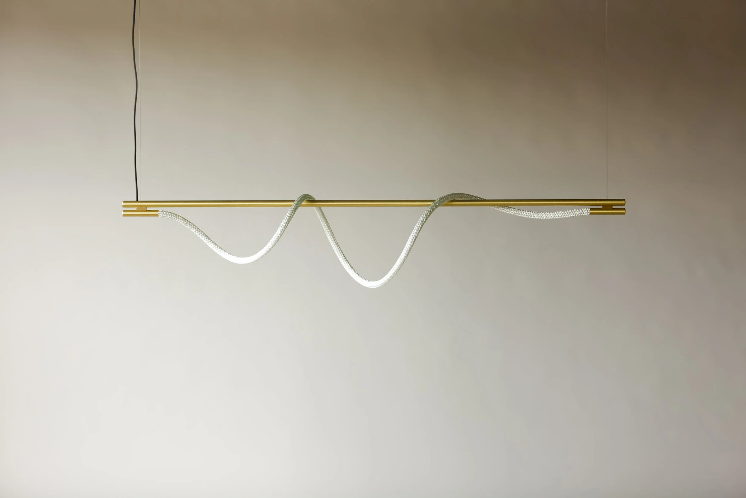 6’ Surrey Suspension IV - Cable (pictured in Satin Brass / turned off)