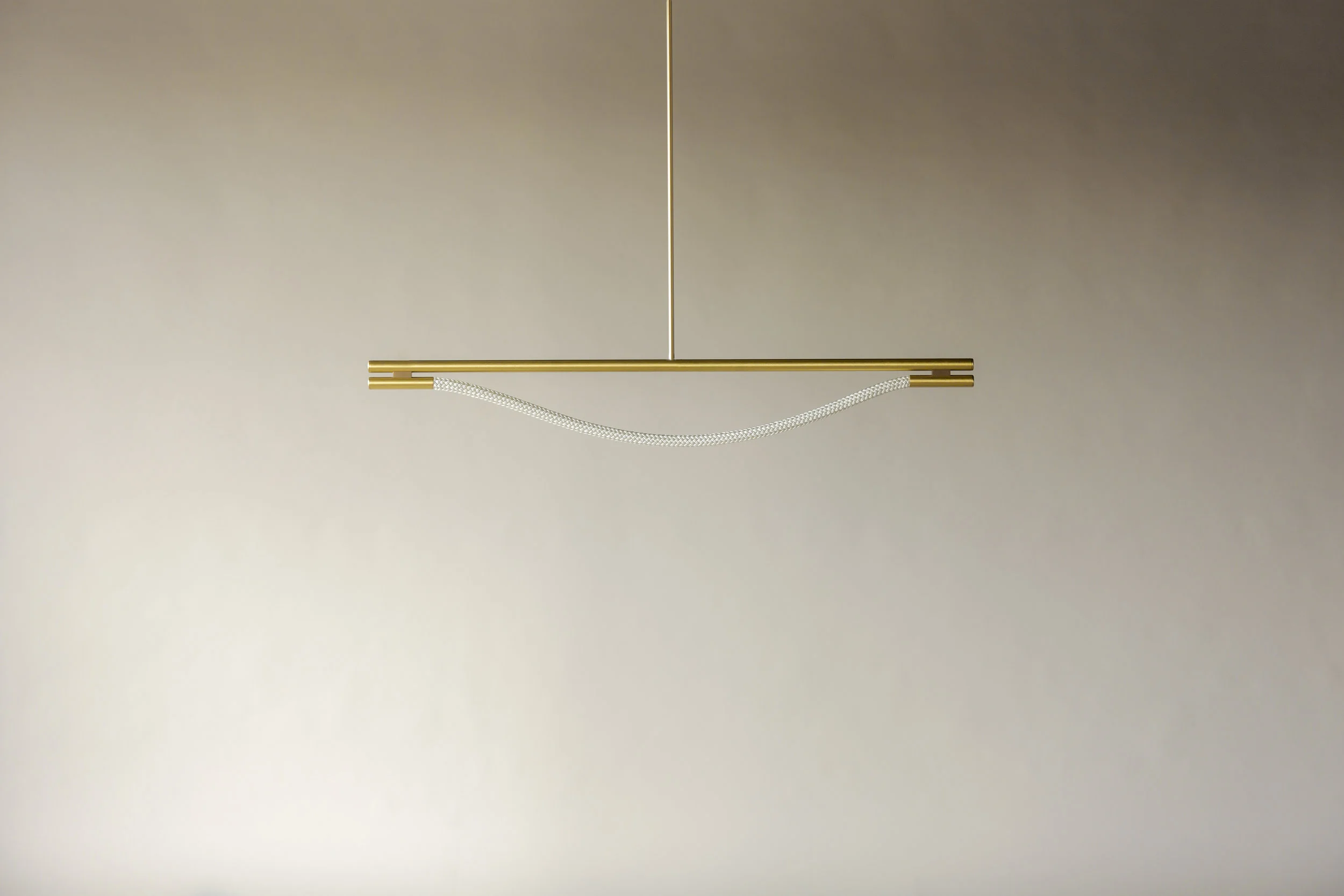 4’ Artemis Suspension I - Rod (pictured in Satin Brass / turned off)