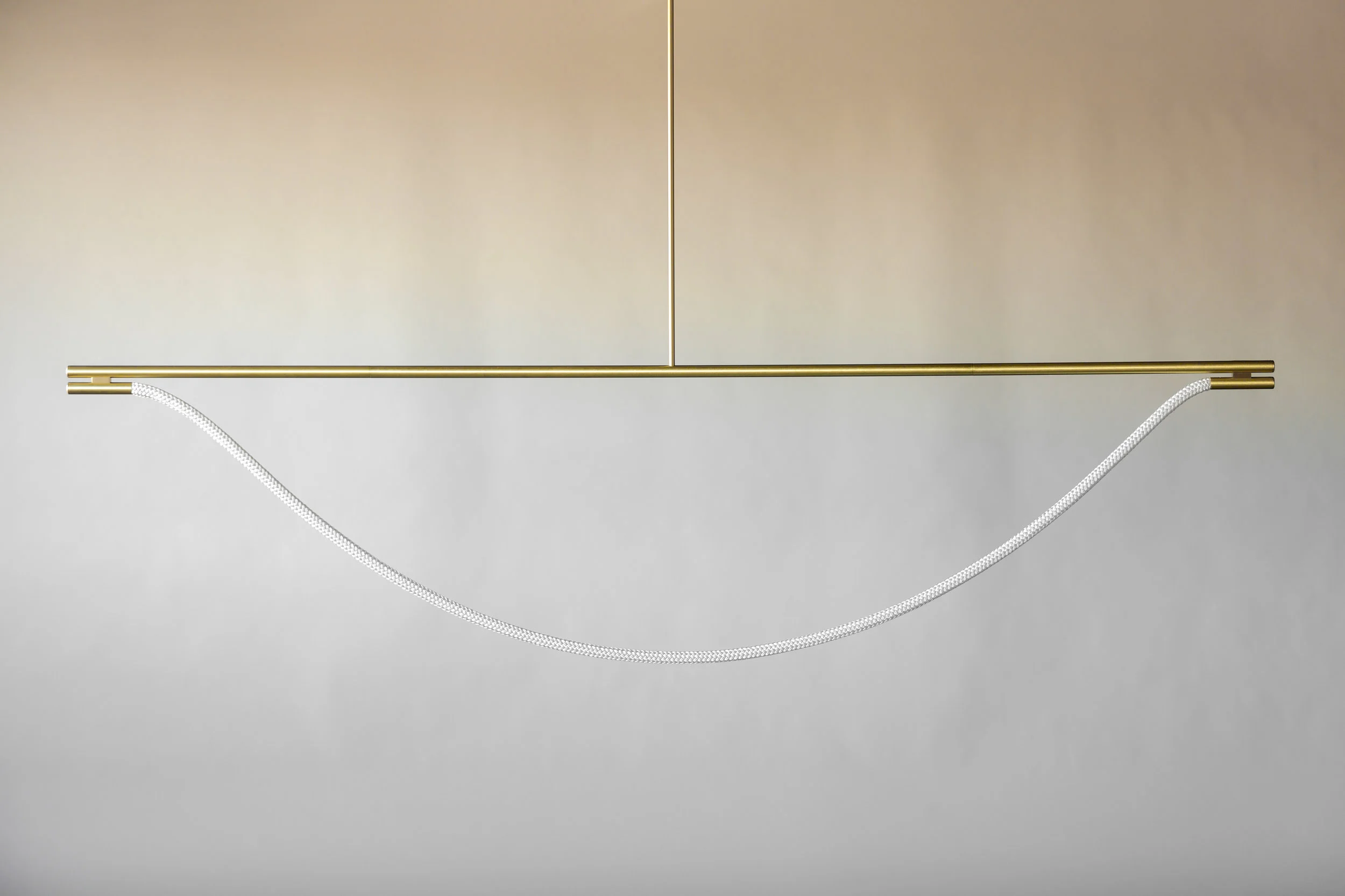 8’ Artemis Suspension II - Rod (pictured in Satin Brass / turned off)