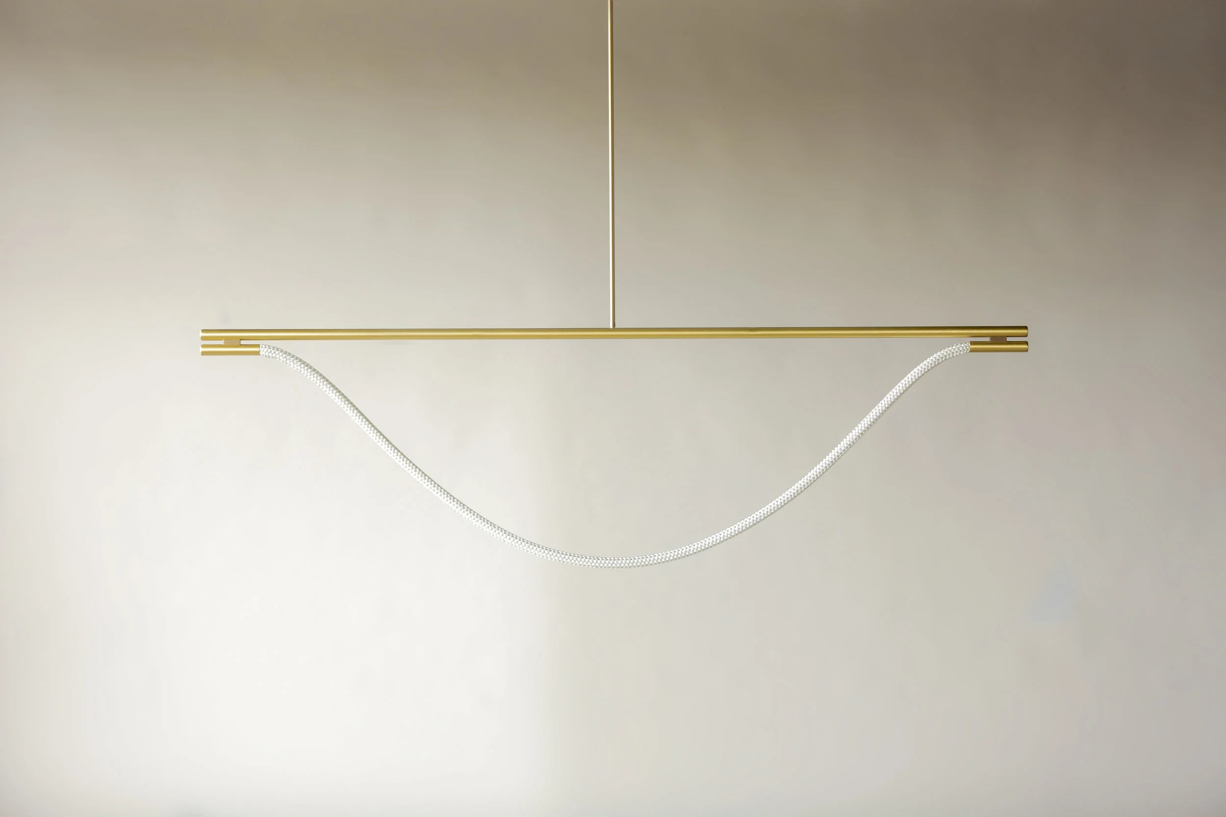 6’ Artemis Suspension II - Rod (pictured in Satin Brass / turned off)