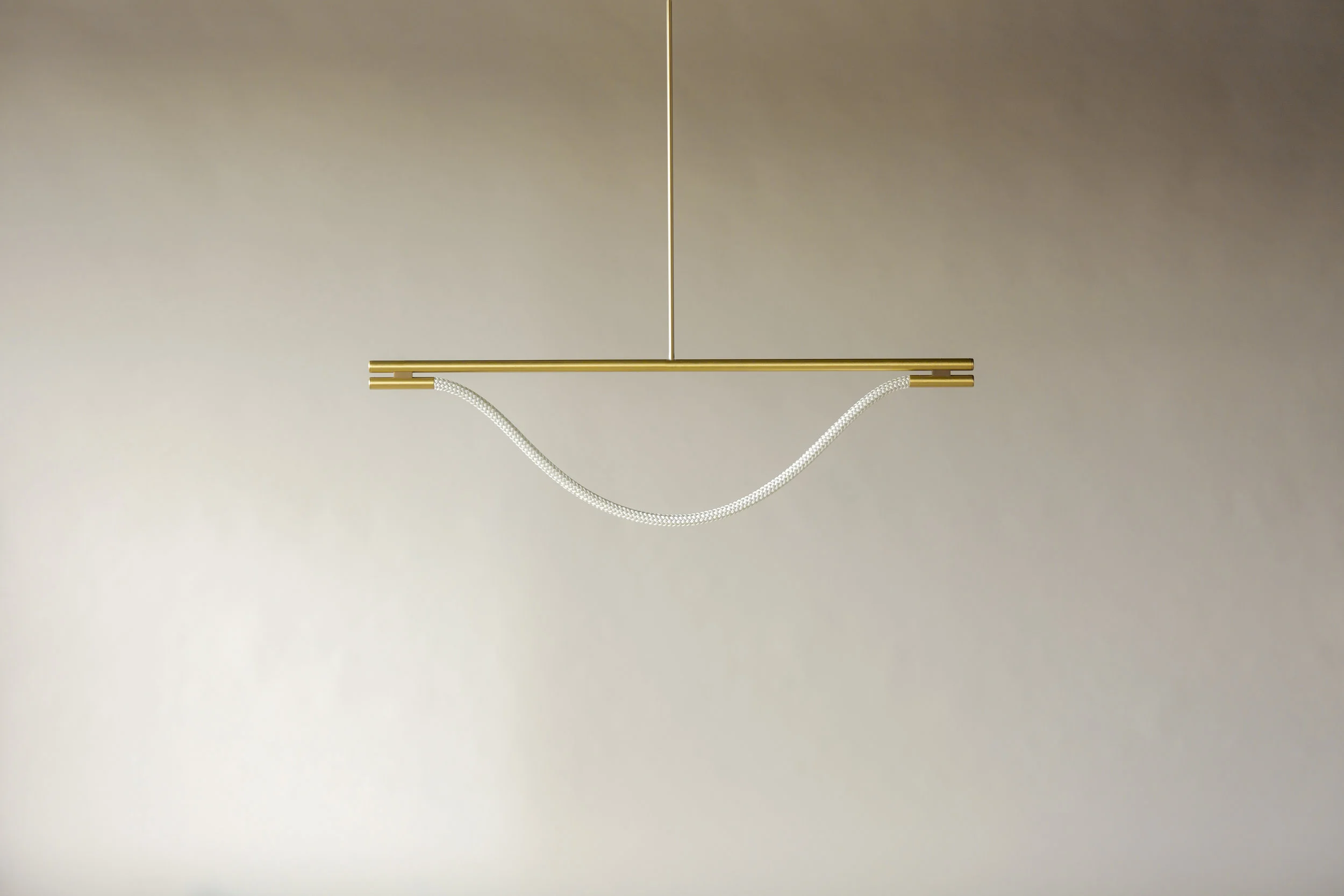 4’ Artemis Suspension II - Rod (pictured in Satin Brass / turned off)
