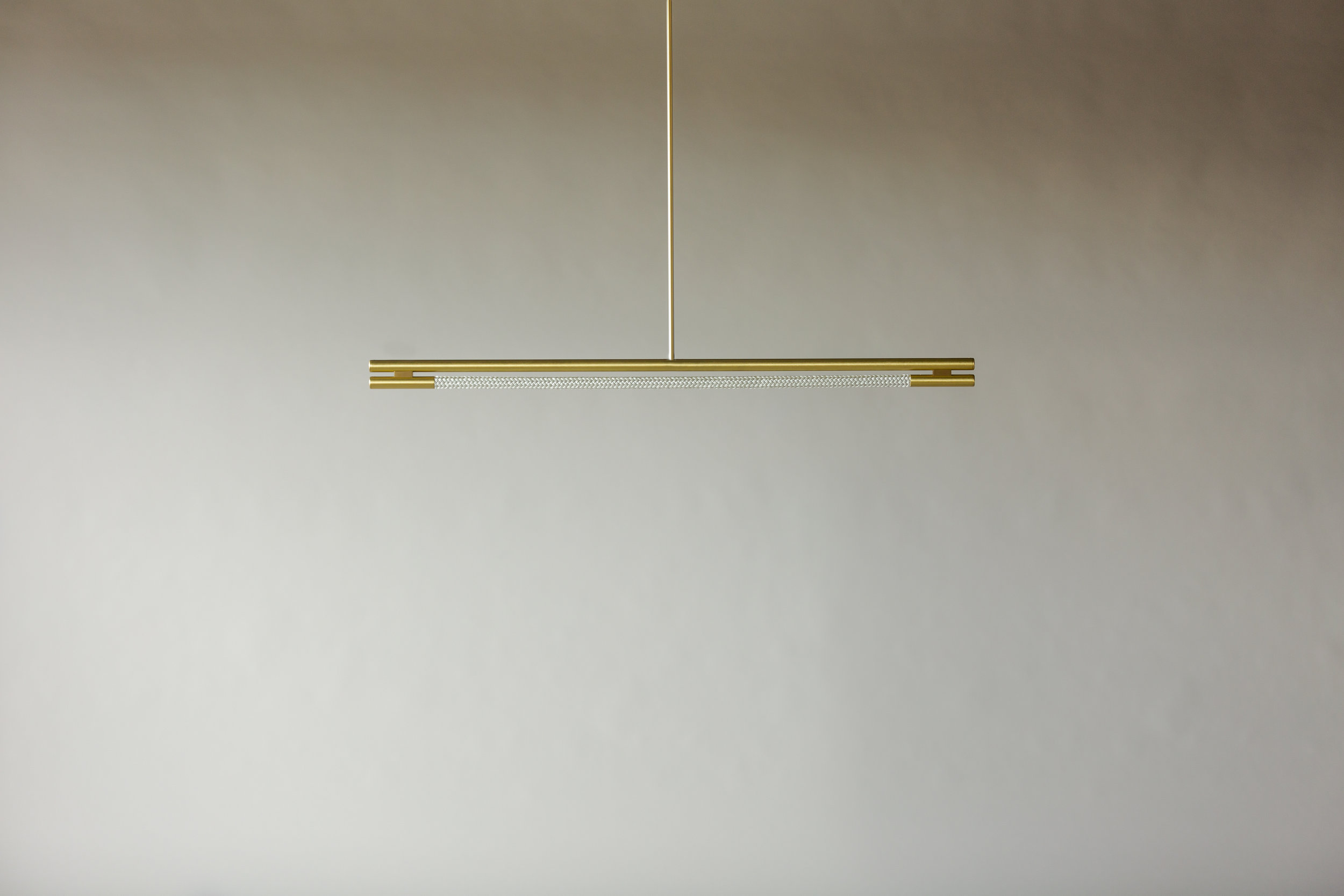 4’ Leto Suspension - Rod (pictured in Satin Brass / turned off)