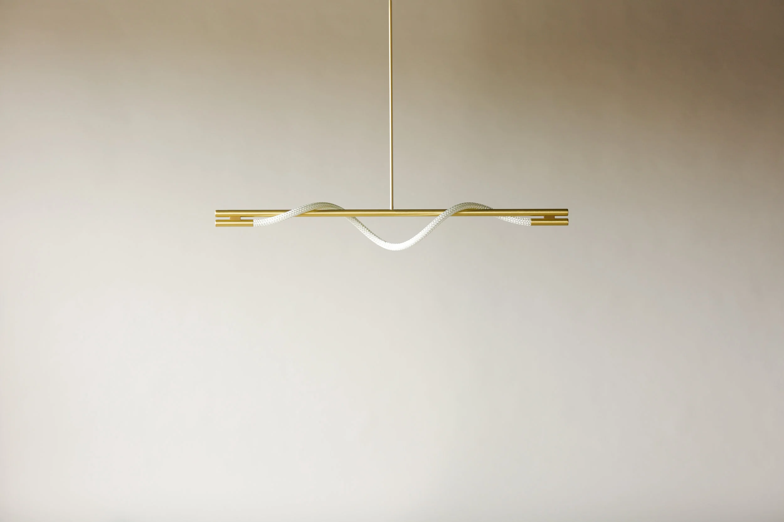 4’ Surrey Suspension III - Rod (pictured in Satin Brass / turned off)
