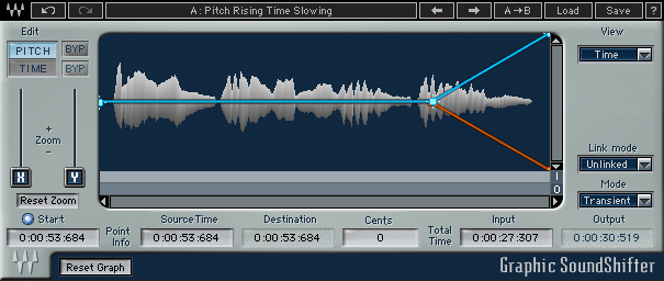 Waves Soundshifter Graphic