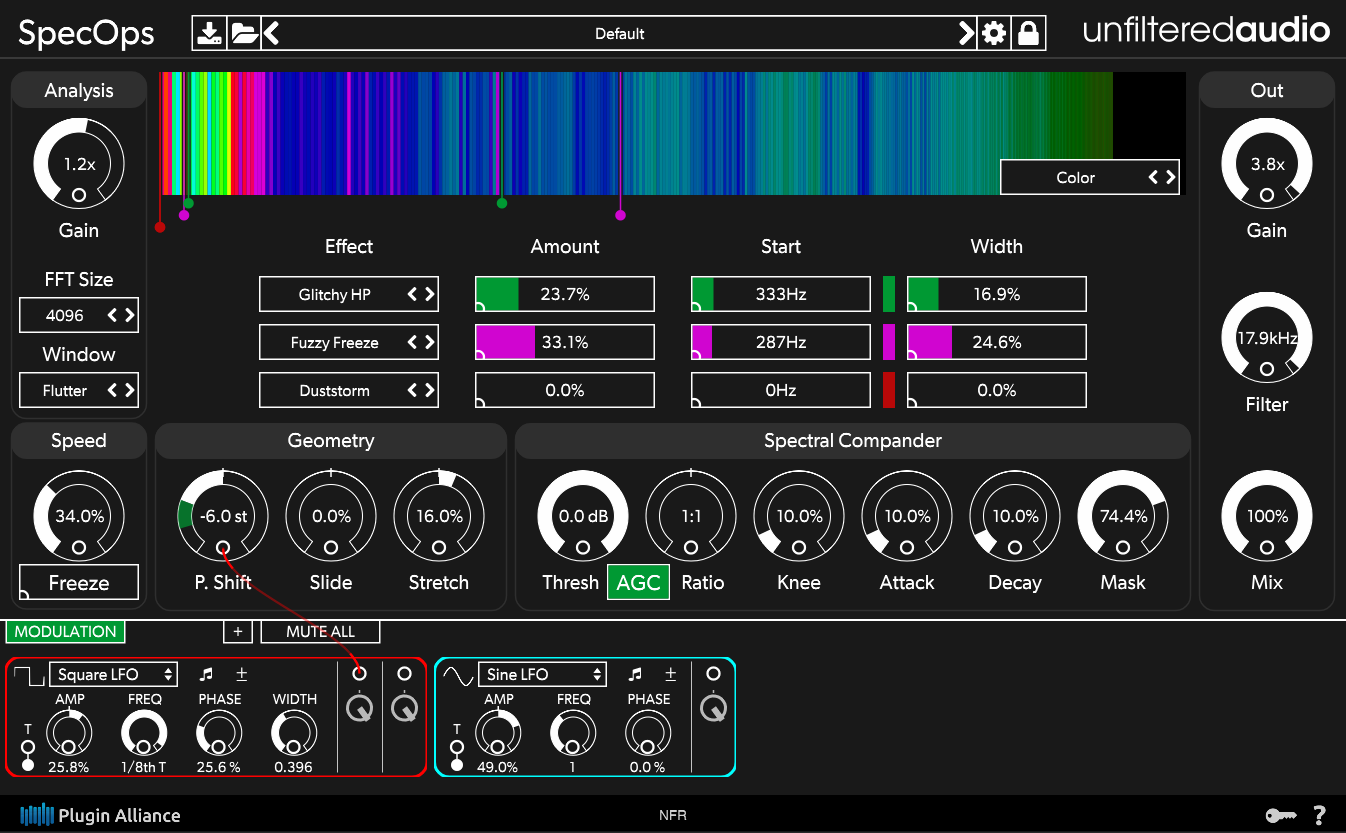 The SpecOps Plugin by Unfiltered Audio
