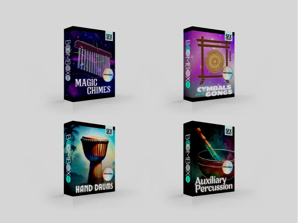 New Boom Box Library: The Percussion Bundle
