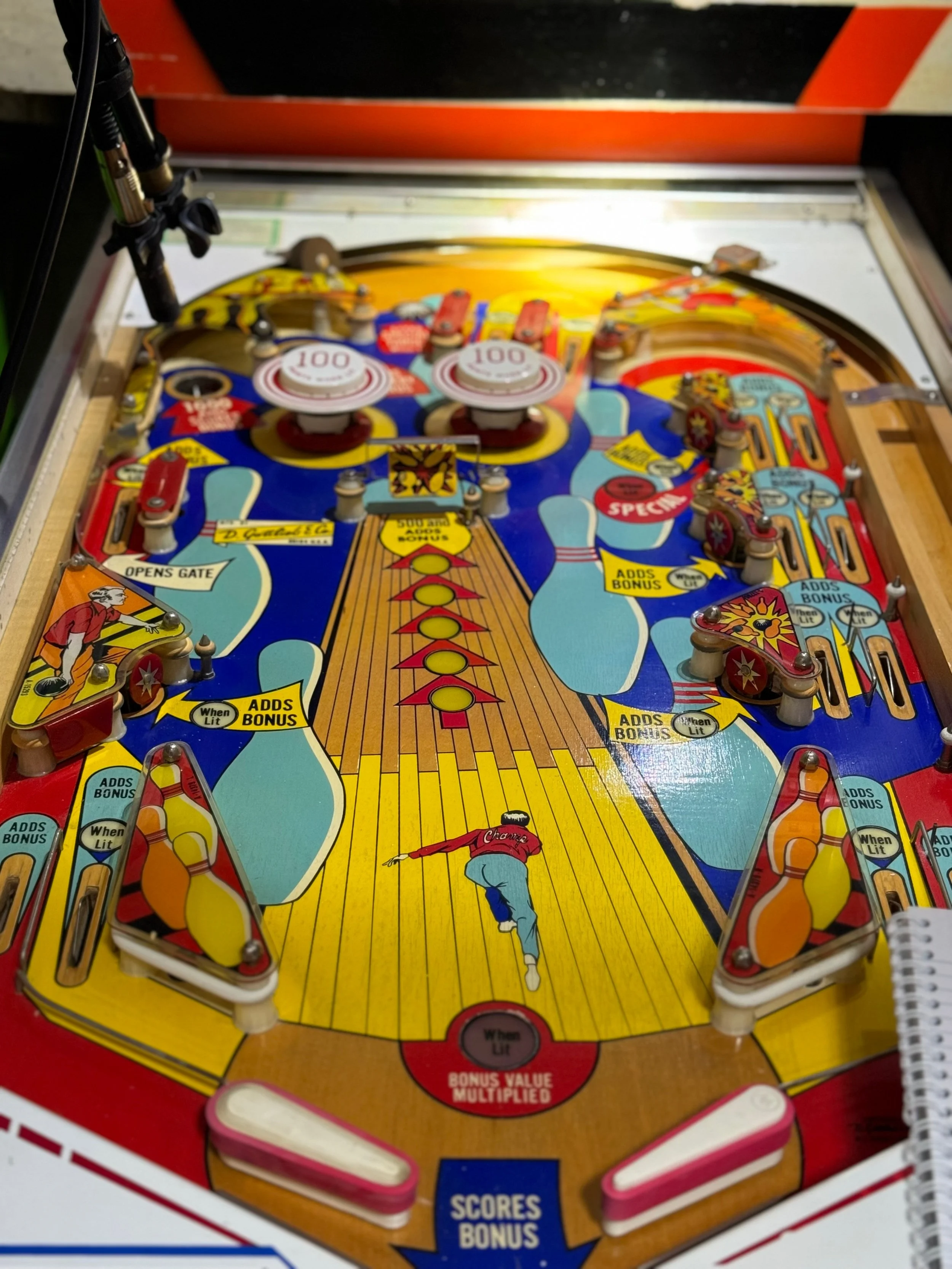 Recording A Vintage Pinball Machine