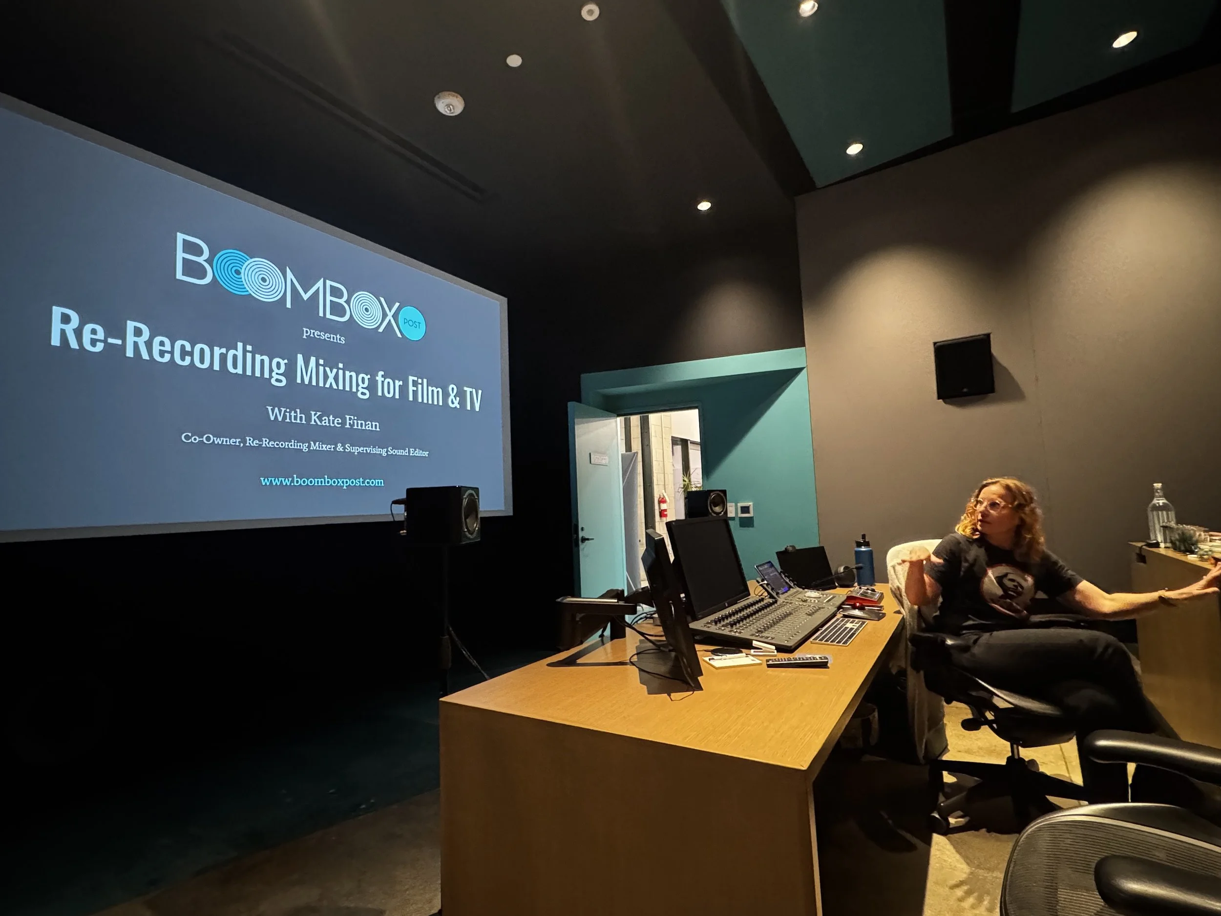 Boom Box Post Workshop: Re-Recording Mixing for Film &amp; TV