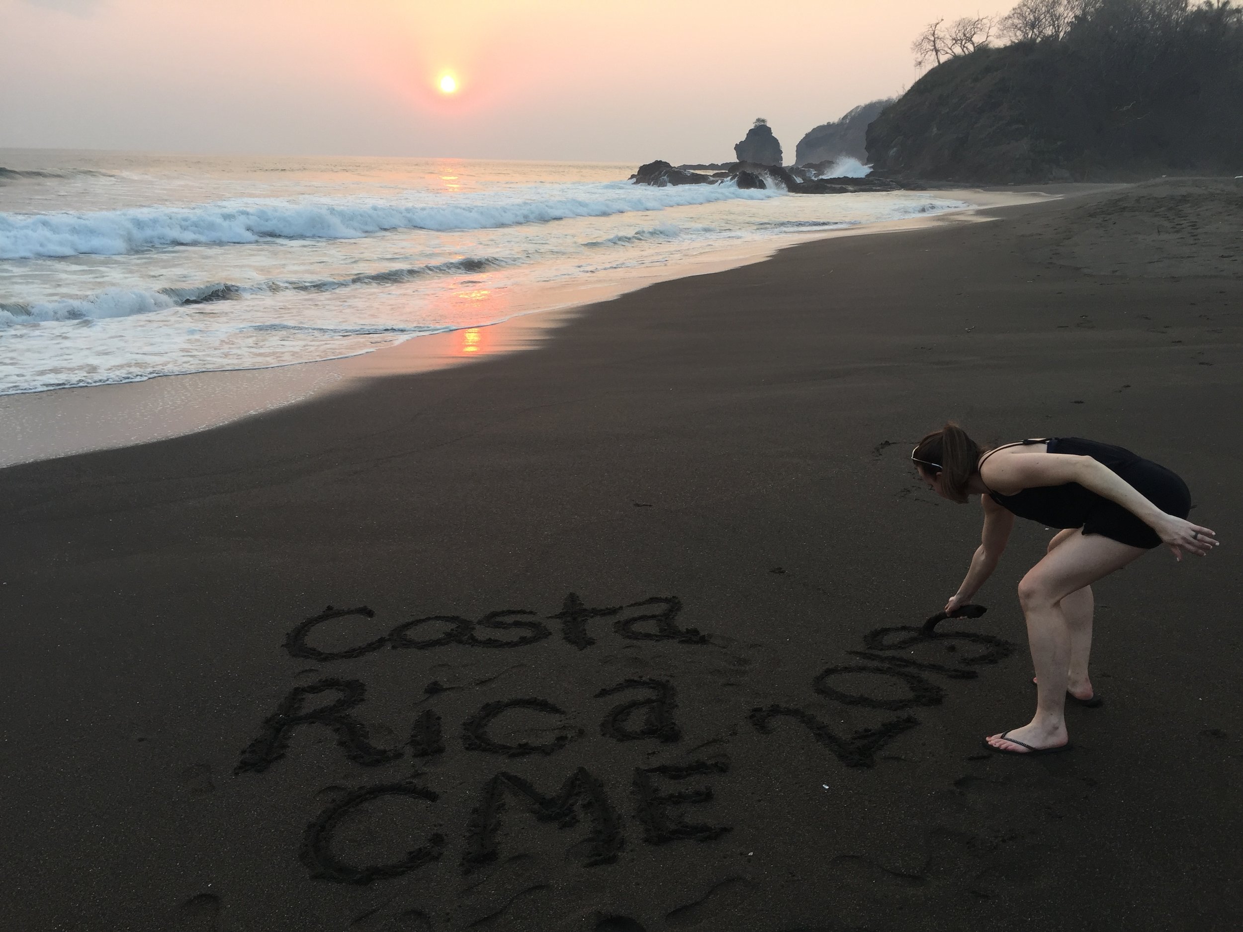 Costa Rica CME Beach