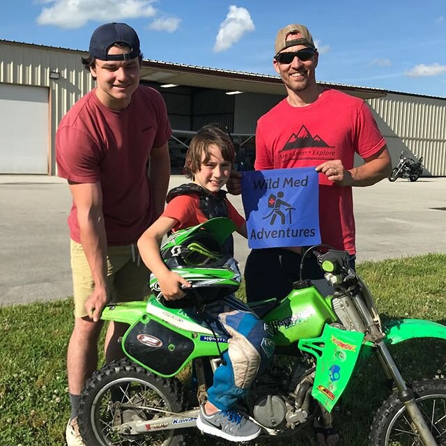 Teaching the little guy to ride. Great visit home to KY. Show us your summer fun ! Getting excited for our upcoming CME dirt biking trip to Death Valley in Nov! We&rsquo;d love to see where everyone is traveling so share some pics with your WildMed b