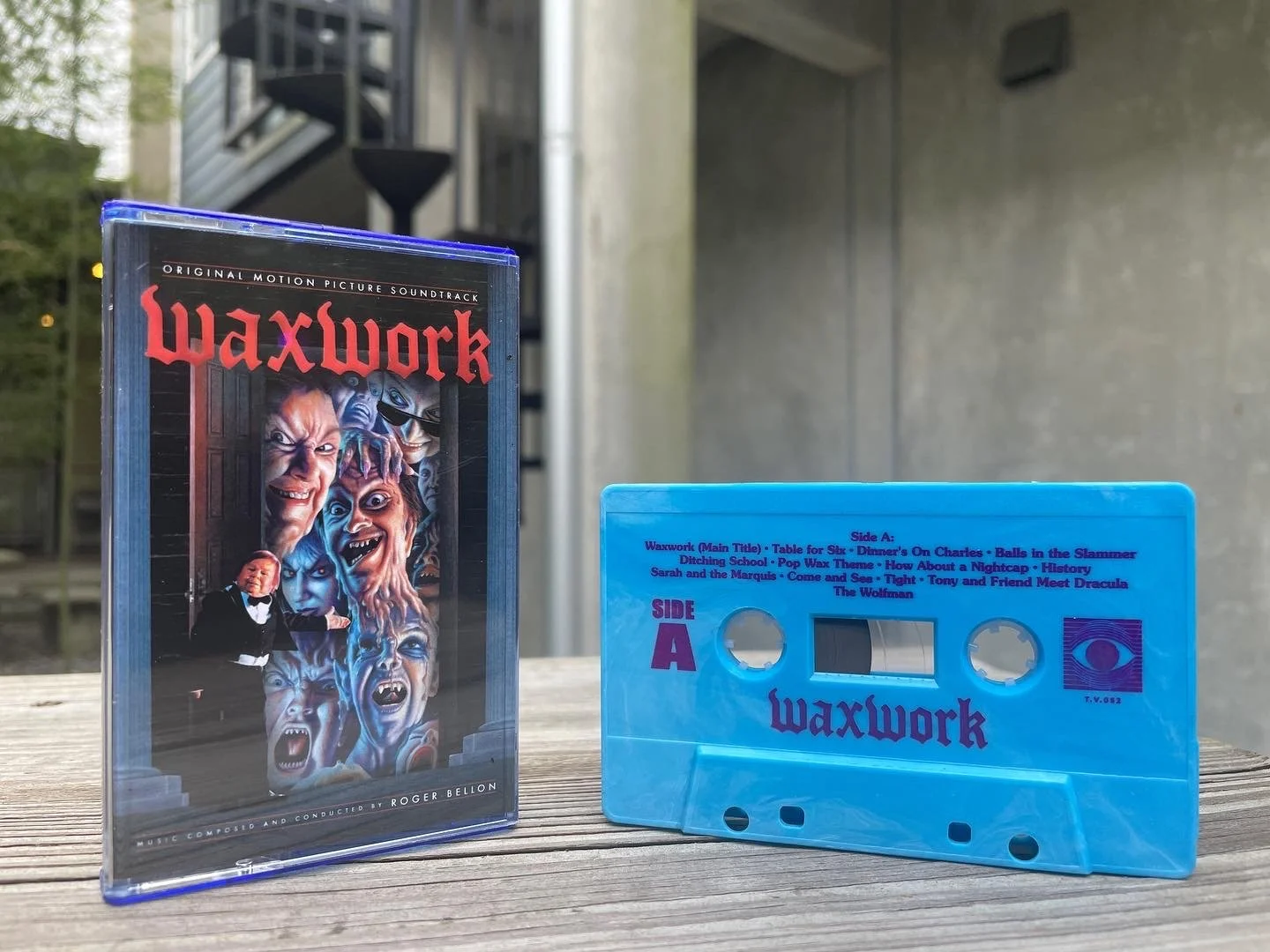 WAXWORK (1988) OST Cassette — Terror Vision Records and Video
