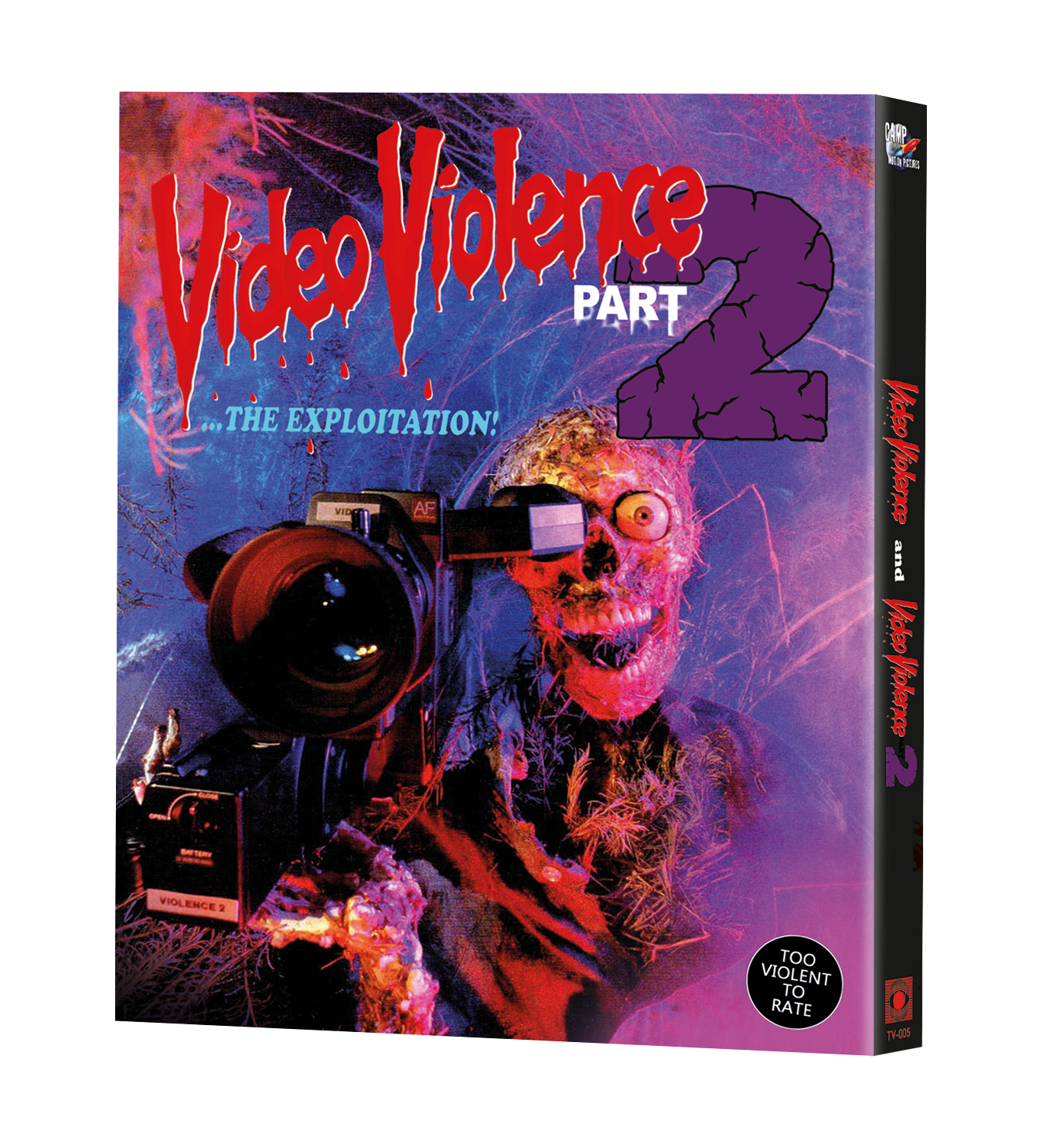 その他 Gods of Violence/ [Blu-ray] dwos6rj Video Violence 1 & 2 (1987/1988) Blu-ray — Terror Vision Records