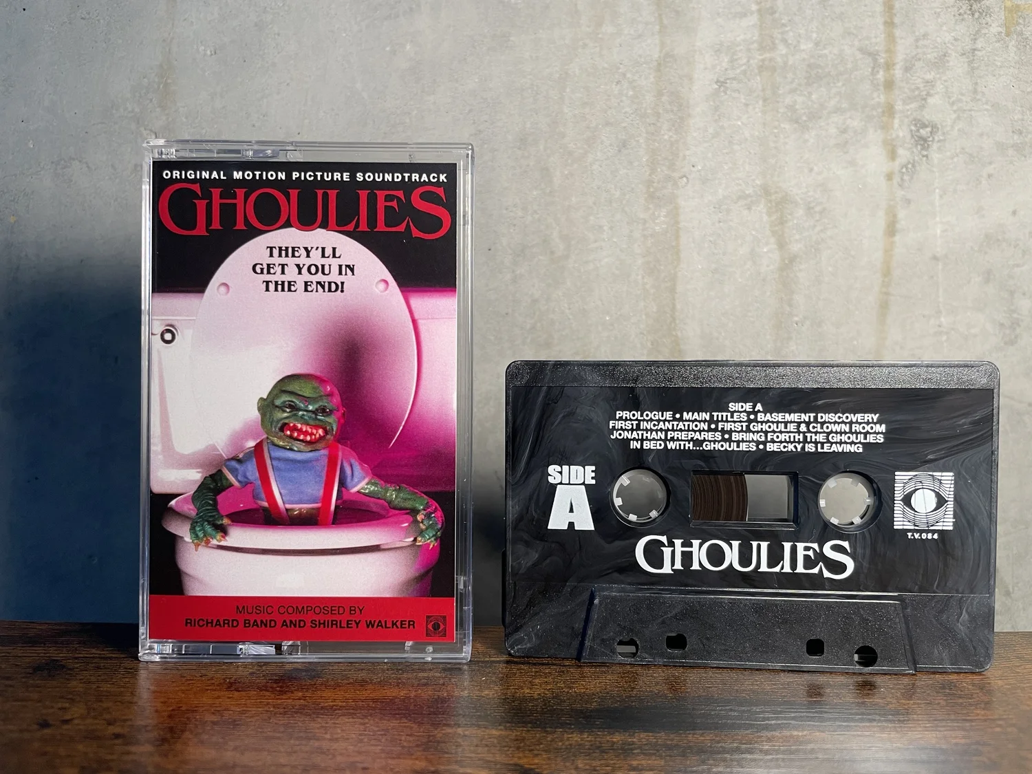 Ghoulies (1984) OST Cassette — Terror Vision Records and Video