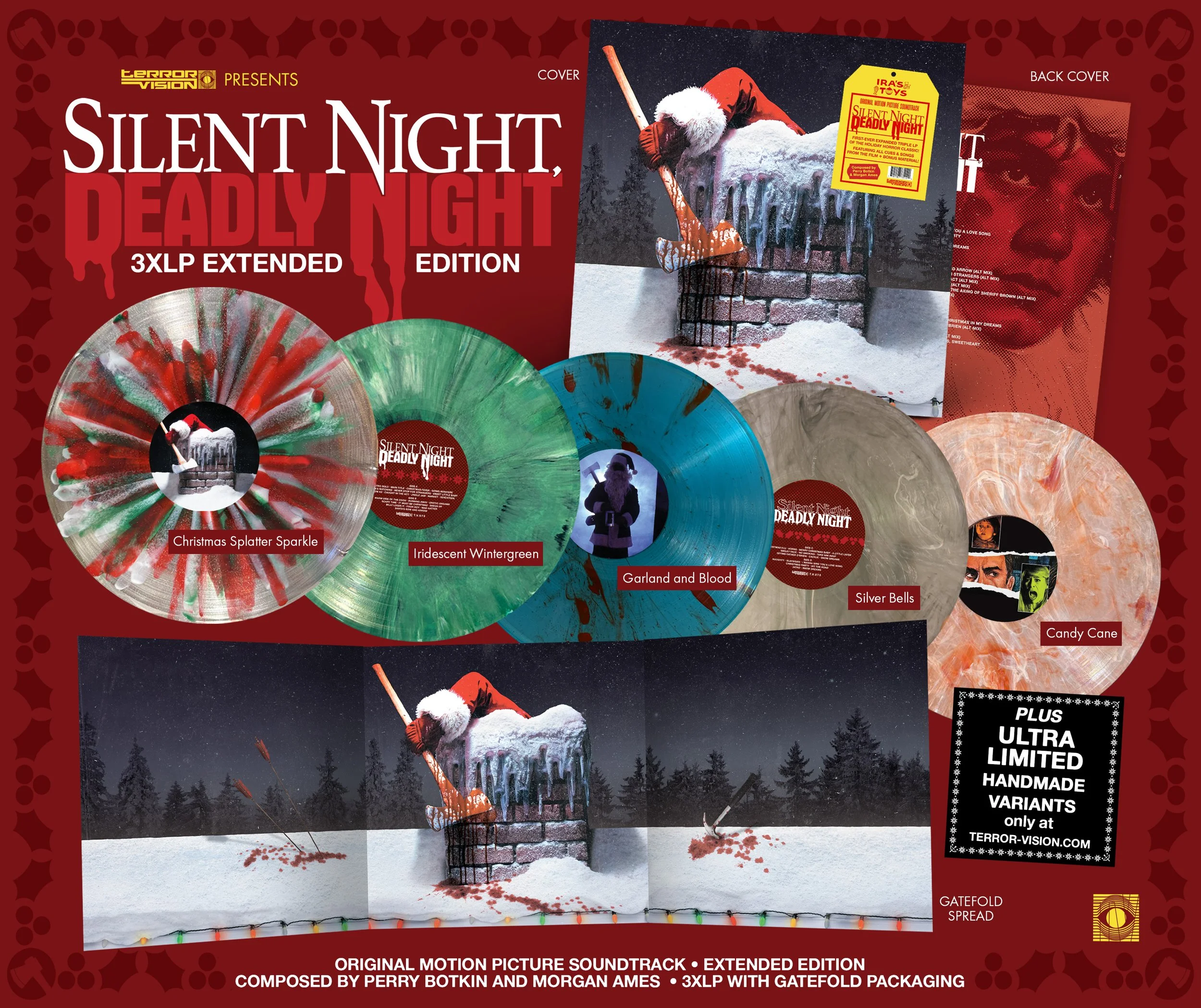 Silent Night, Deadly Night (1984) OST 3XLP
