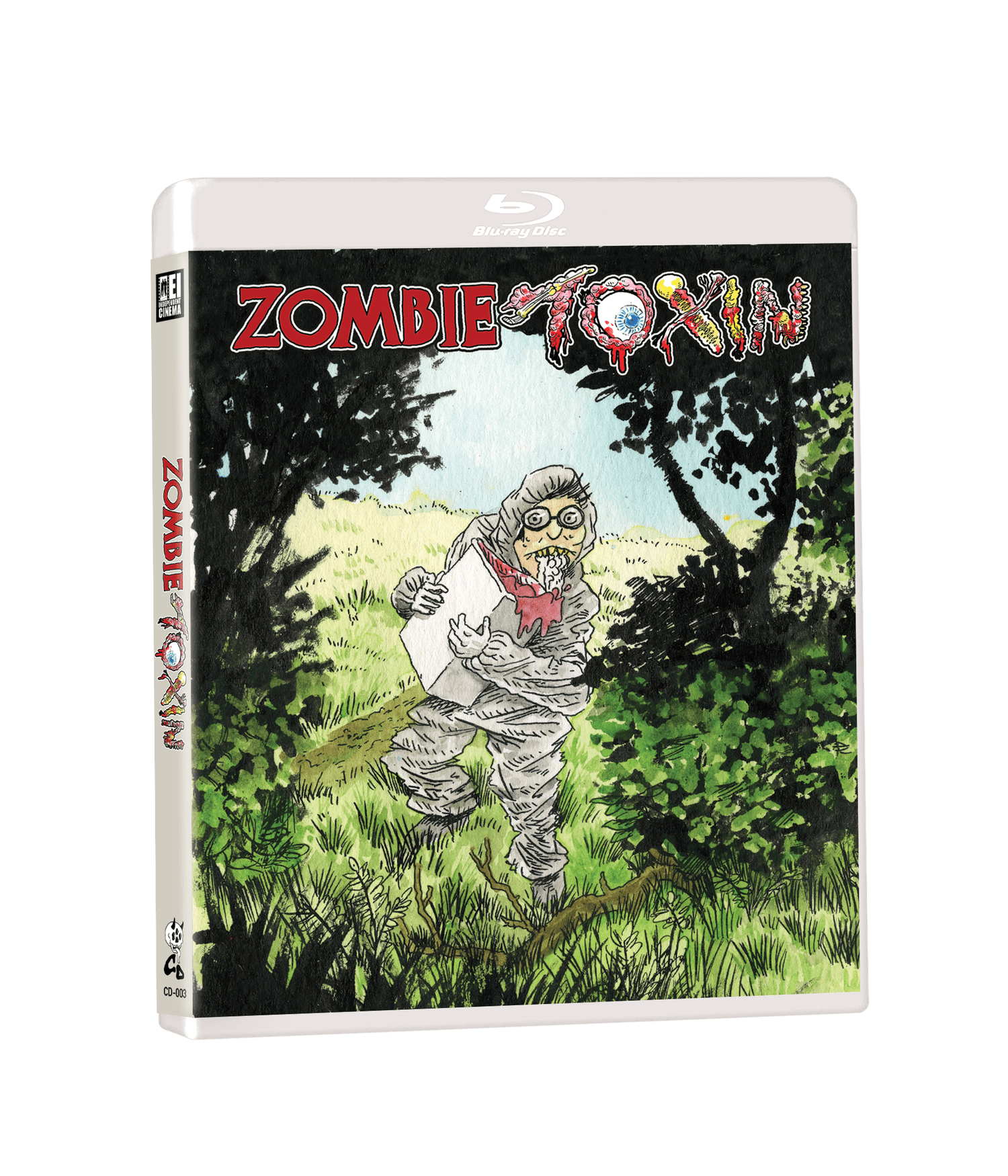 α Terror Zombie Toxin (1996) 2-Disc Blu-ray/CD (Cellar Dweller) — Terror