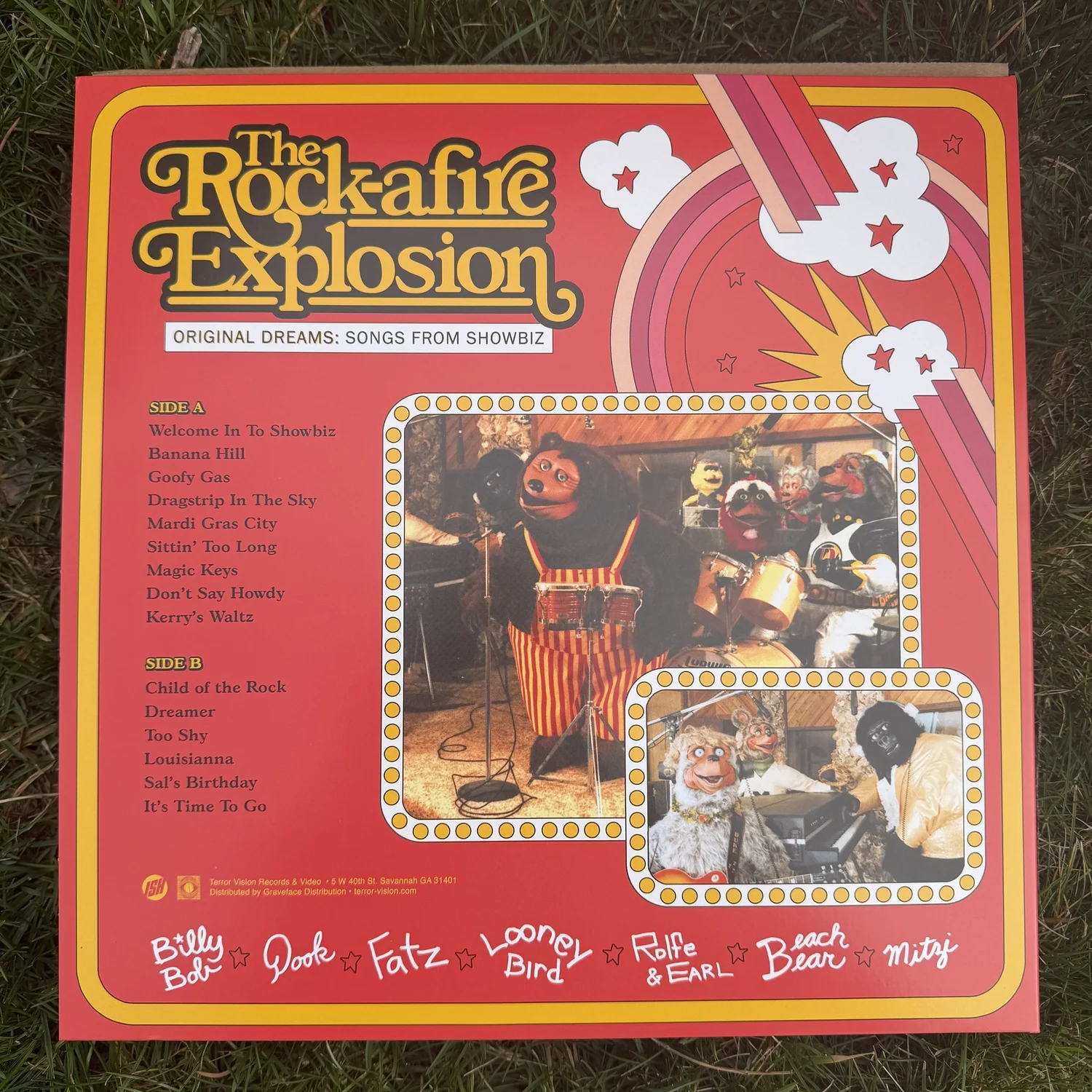 The Rock-afire Explosion LP — Terror Vision Records and Video