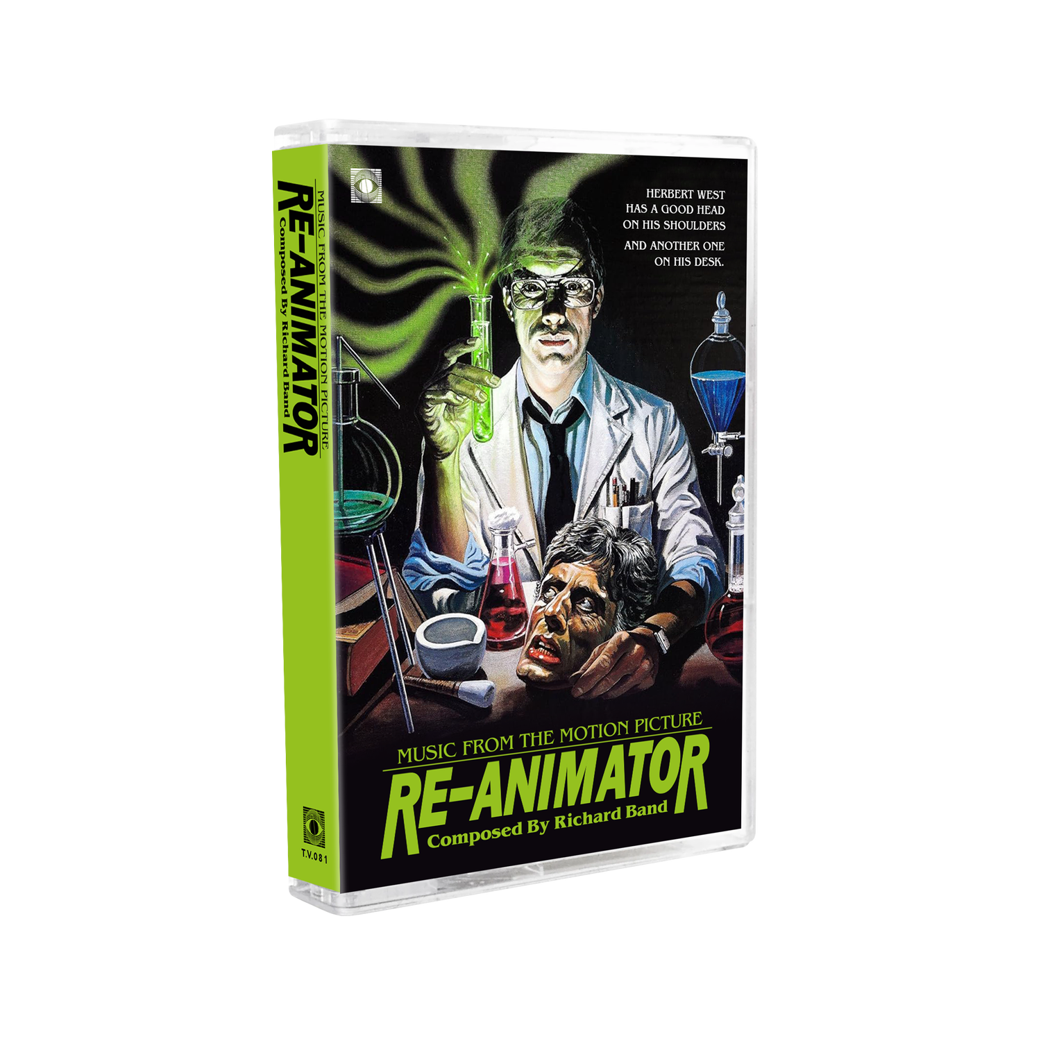 Re-Animator (1985) OST Cassette — Terror Vision Records and Video