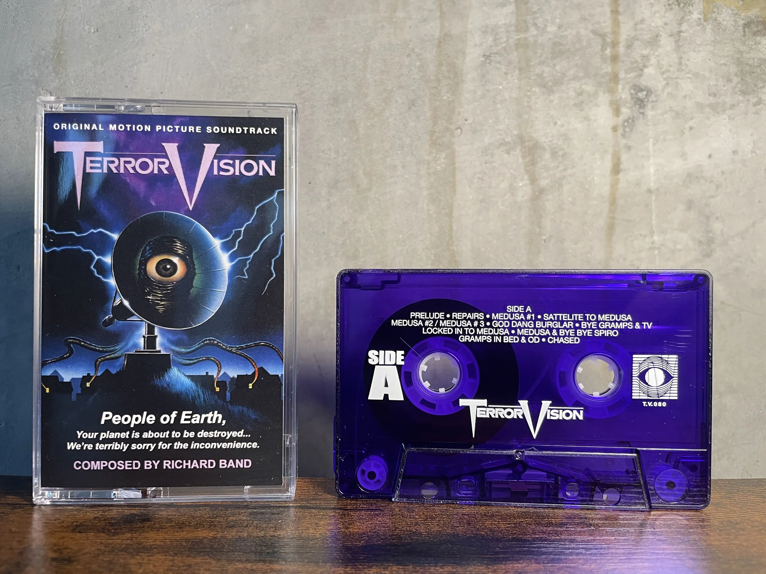 TerrorVision (1986) OST Cassette