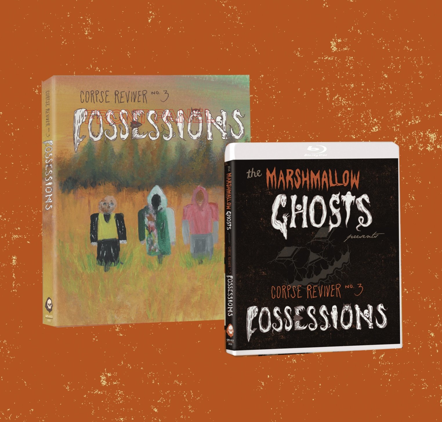 The Marshmallow Ghosts Presents Corpse Reviver No 3: Possessions Blu-ray/LP/VHS