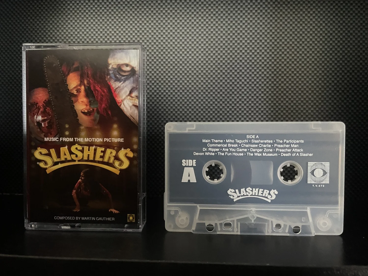 SLASHERS (2001) OST CASSETTE — Terror Vision Records and Video