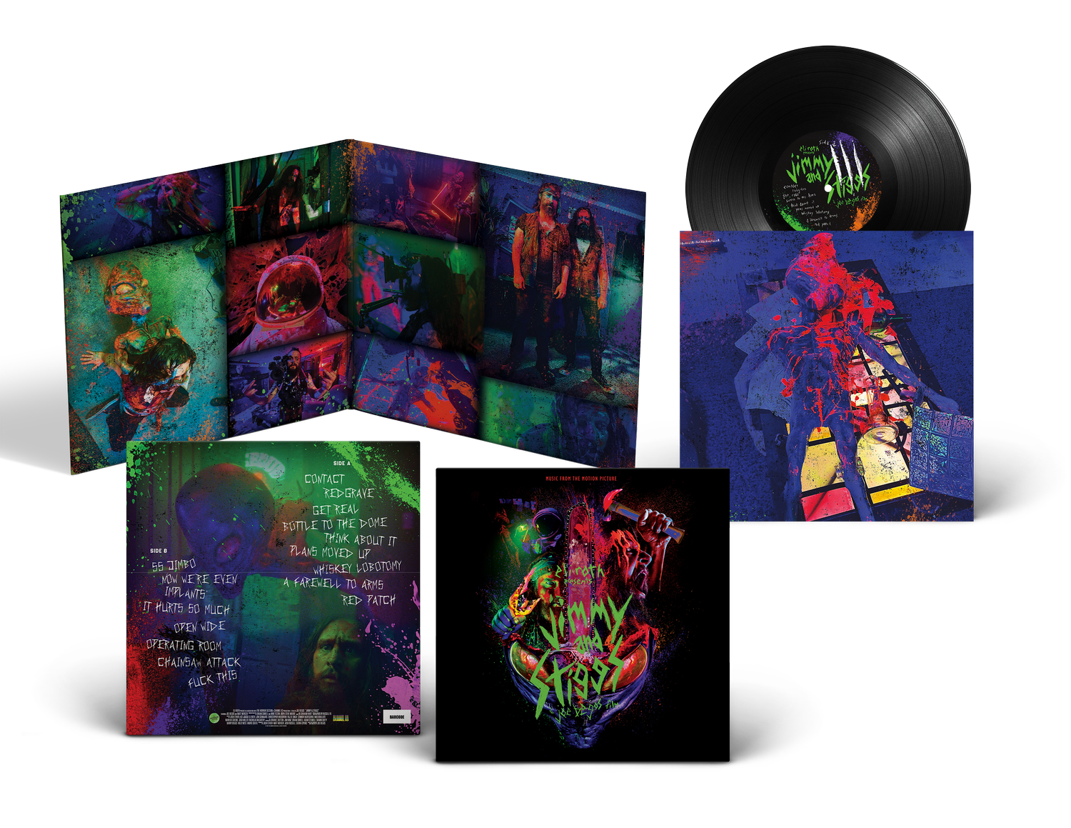 Jimmy & Stiggs (2025) OST LP (The Horror Section) (PRE-ORDER