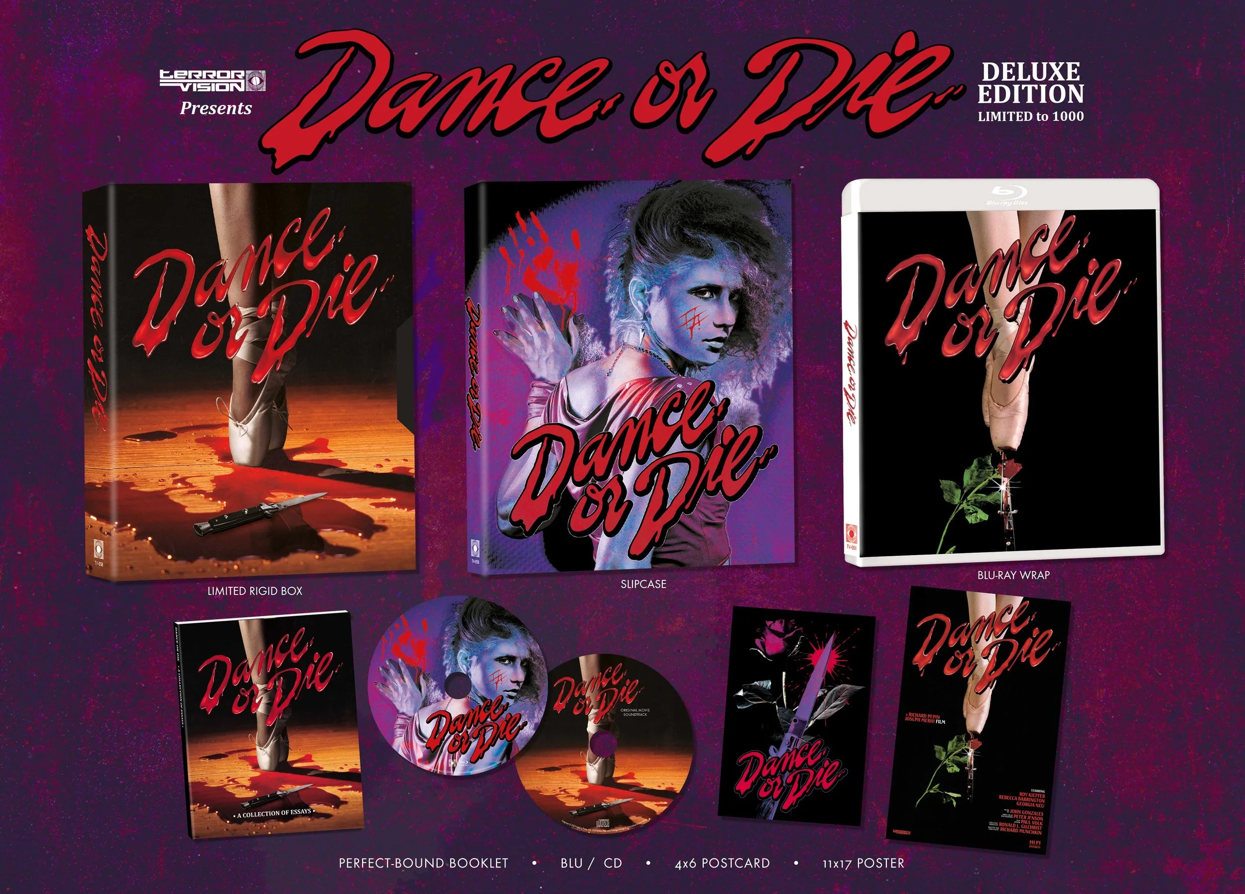 Dance Or Die (1987) Blu-ray