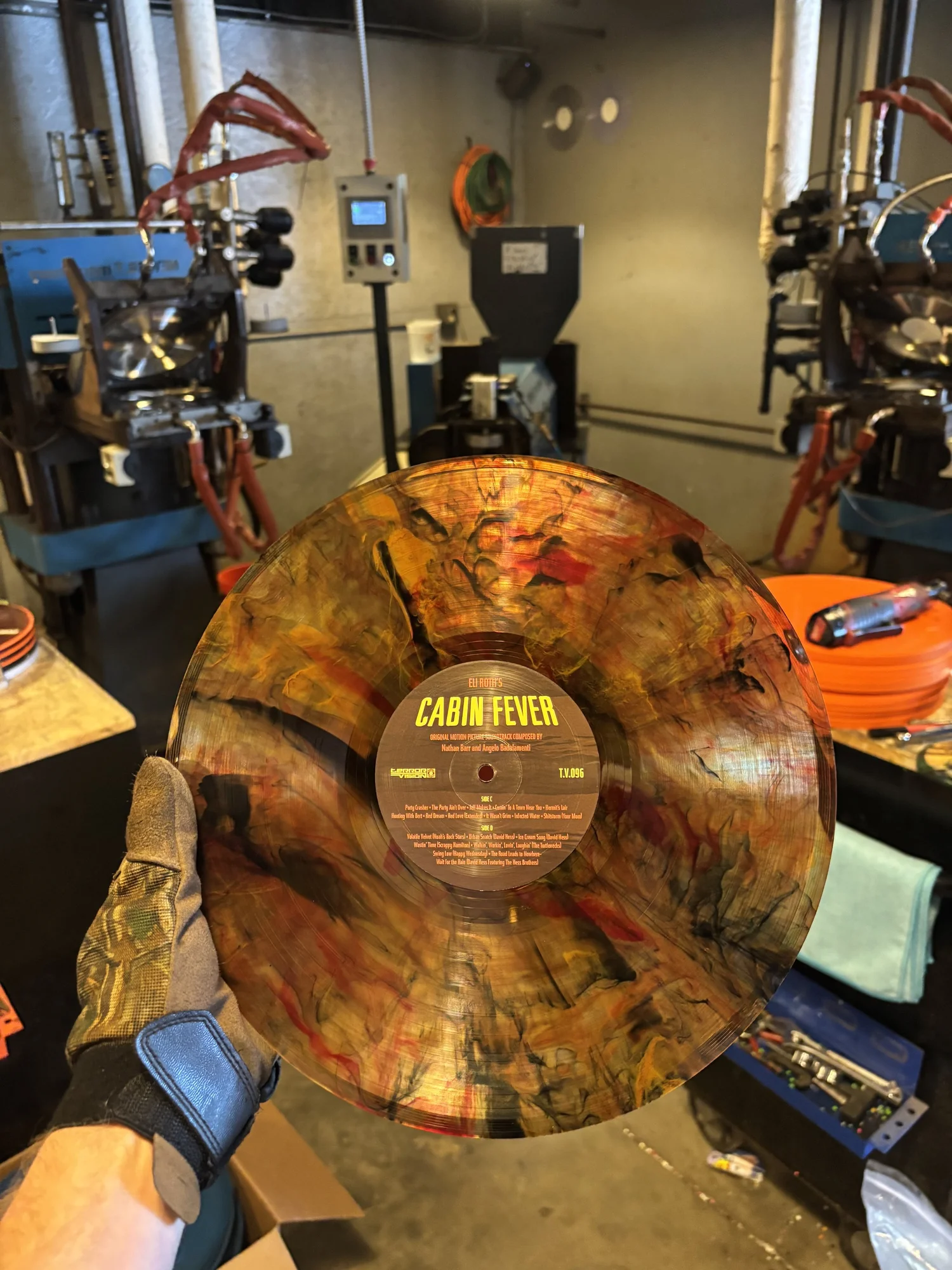 Cabin Fever OST LP/Cassette — Terror Vision Records and Video, image size:1500x2000