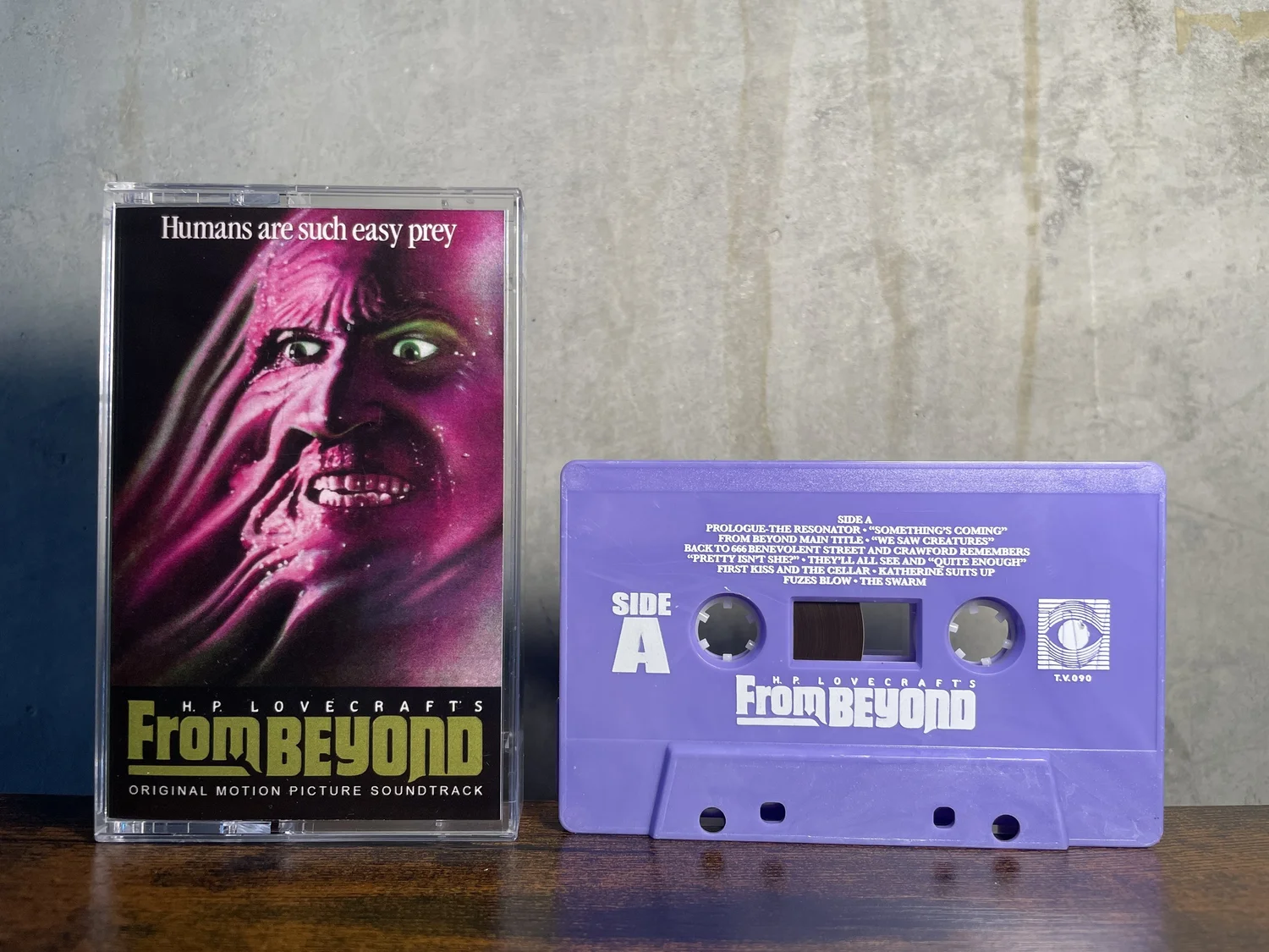 From Beyond (1986) OST Cassette — Terror Vision Records and Video