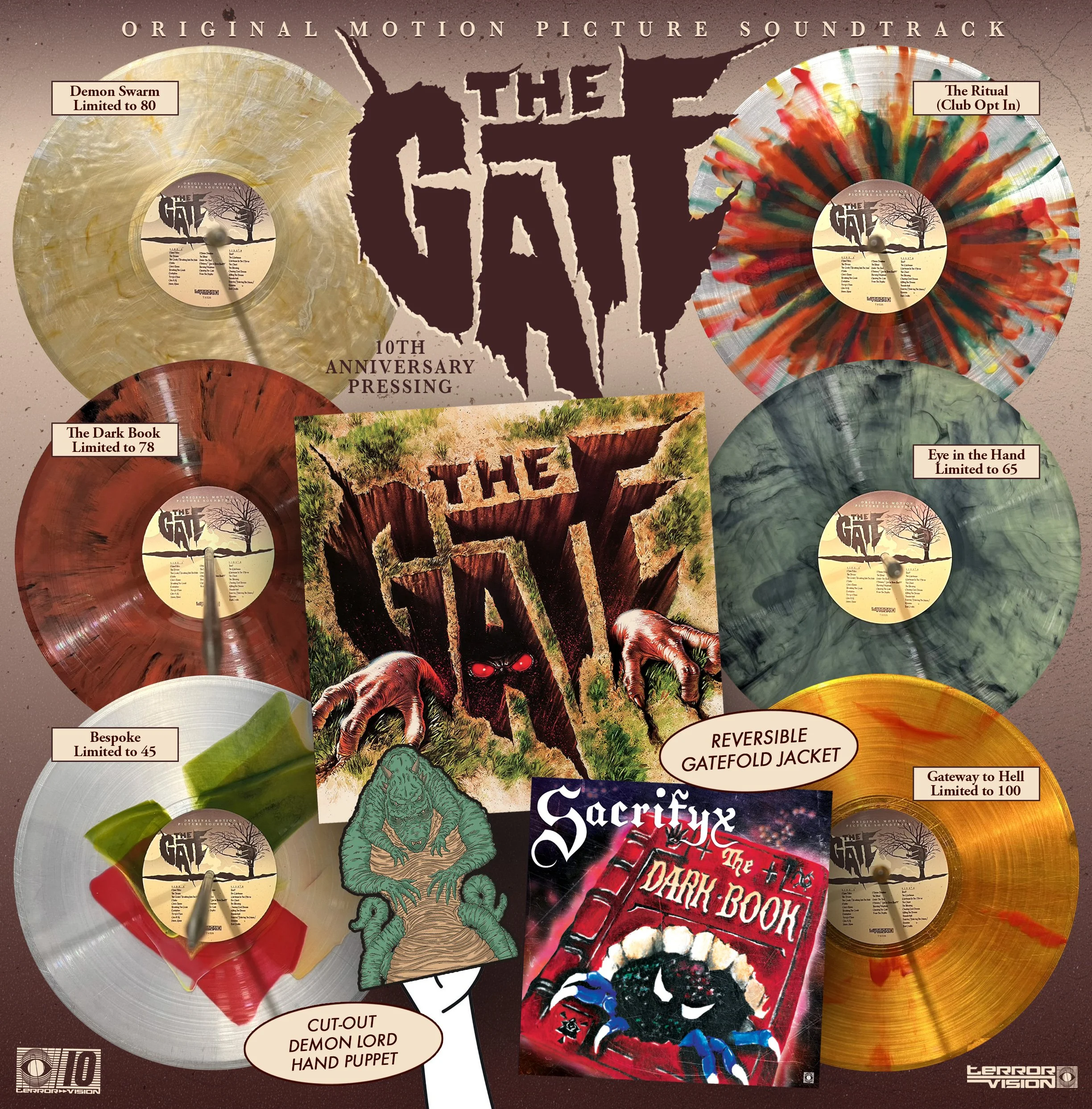 The Gate (1987) OST LP