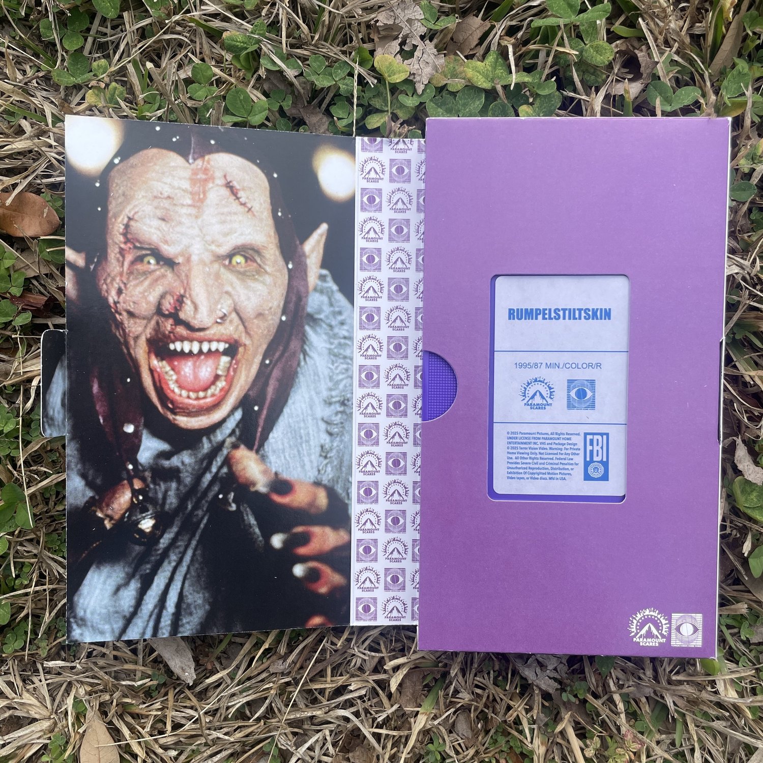 Rumpelstiltskin (1995) VHS (Paramount Scares) — Terror Vision