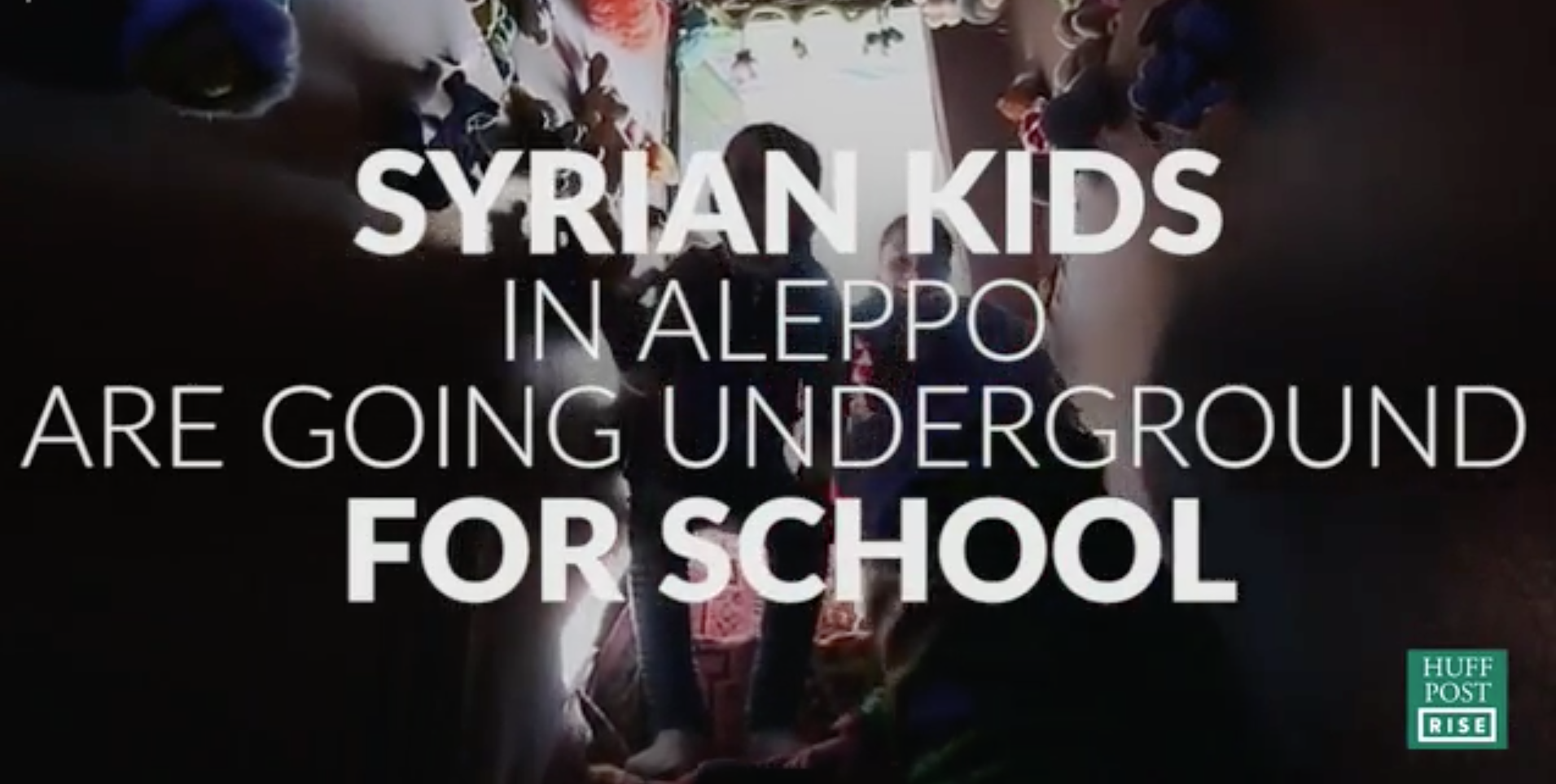 What Children Do To Get An Education In A War-Torn City