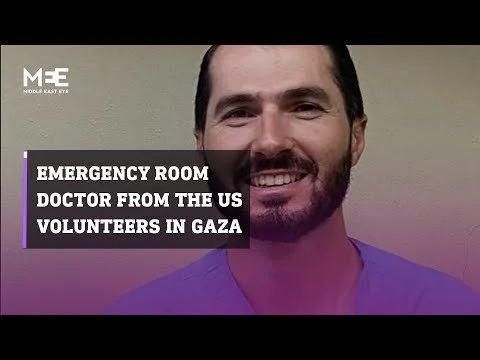 Emergency room doctor travels from the US to Gaza for a medical mission