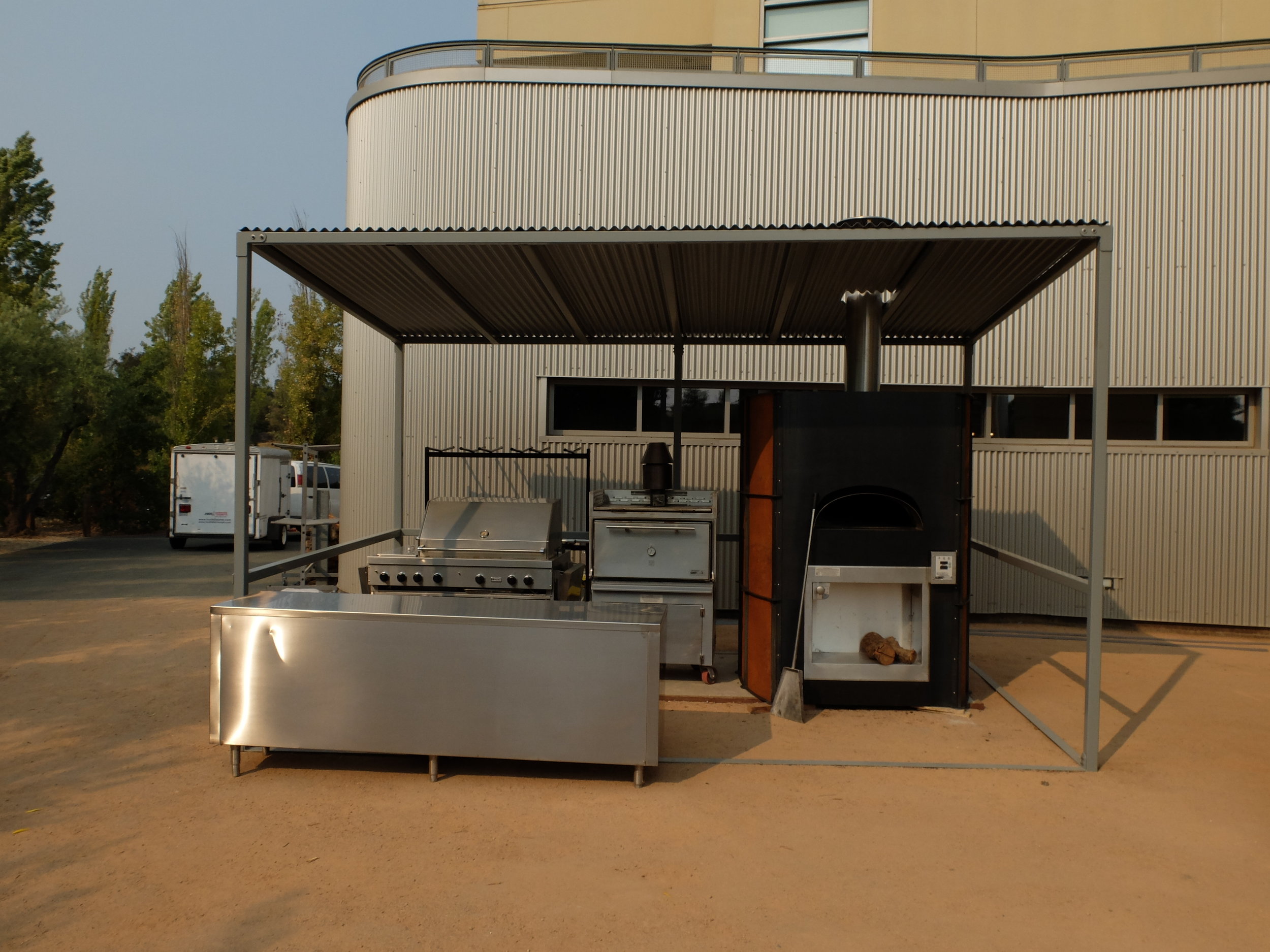    CULINARY INSTITUTE OF AMERICA-      PIZZA OVEN CLADDING AND SHELTER   