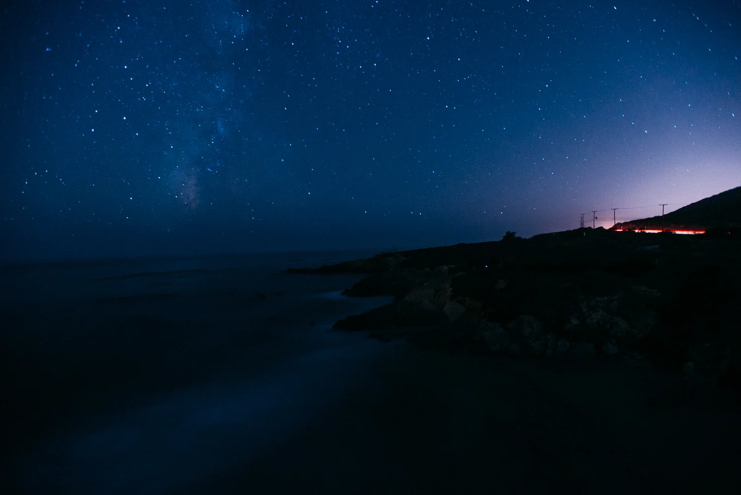 Star gazing at Leo Carillo Beach, CA with the Sony A7s & A7r II