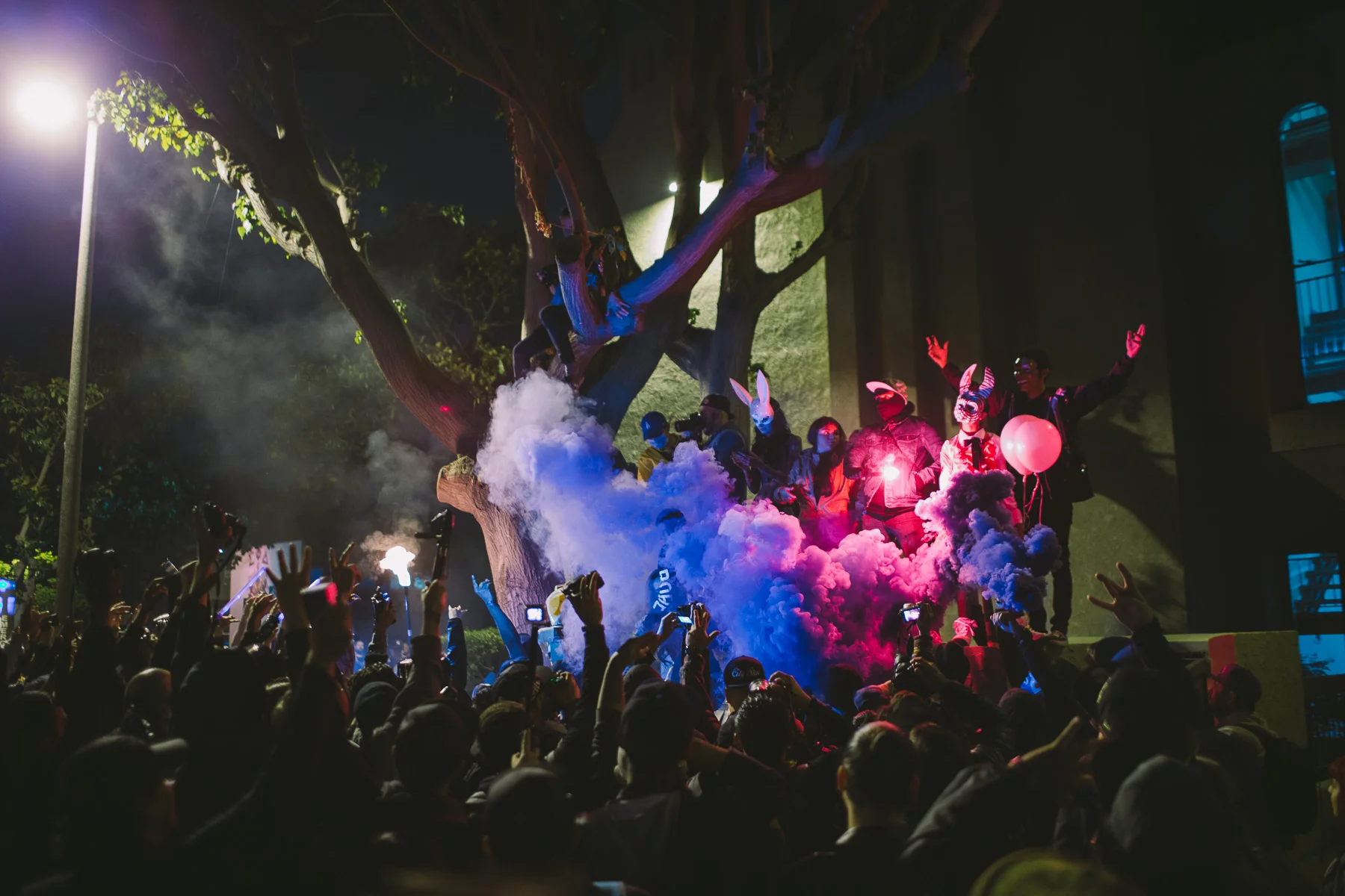 Flaskmob Nov 2015 in South LA USC