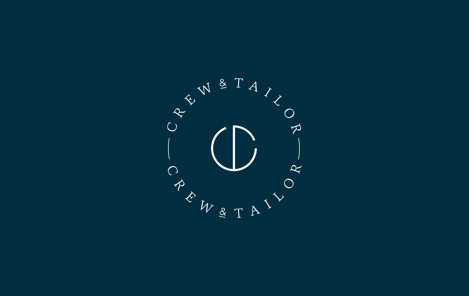 Crew & Tailor (2016) / Designed at Smack Bang Designs Uniforms for luxury yachts, London