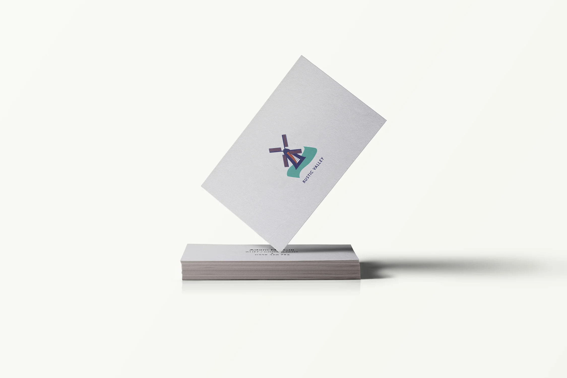 Rustic Valley Logo for Food supplies, catering & consulting chef.