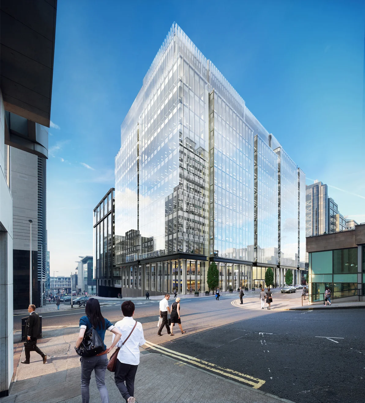 177 Bothwell Street (Glasgow) — Wireframe Immersive 3D Architectural