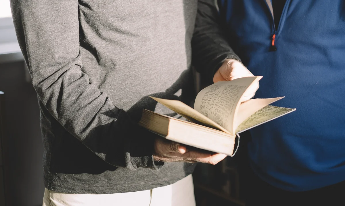 Some of Tim's photography book collection date back to the early 1900's. Image by Brian Carroll