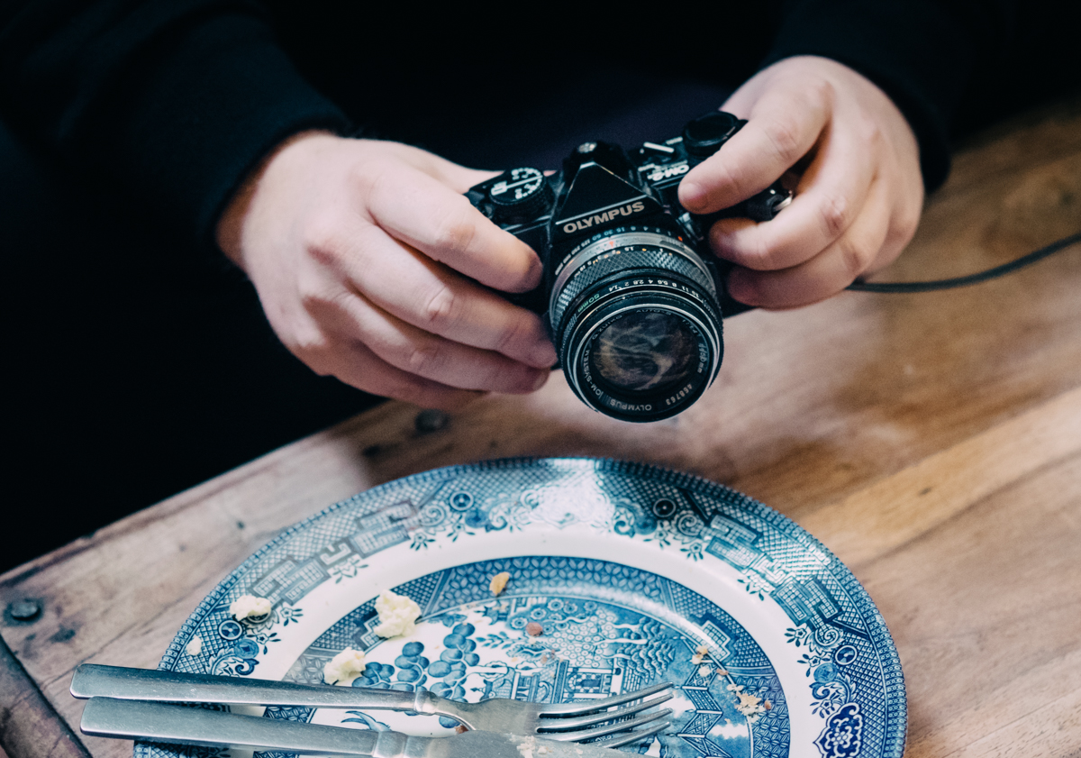 Jon's preference for analogue - and slightly more seasoned scrambled eggs!