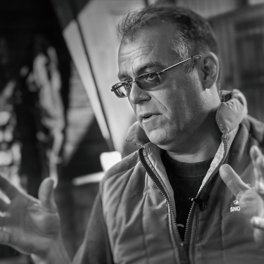 Seimon Pugh-Jones. Laugharne 2015. Image © Glyn Shakeshaft