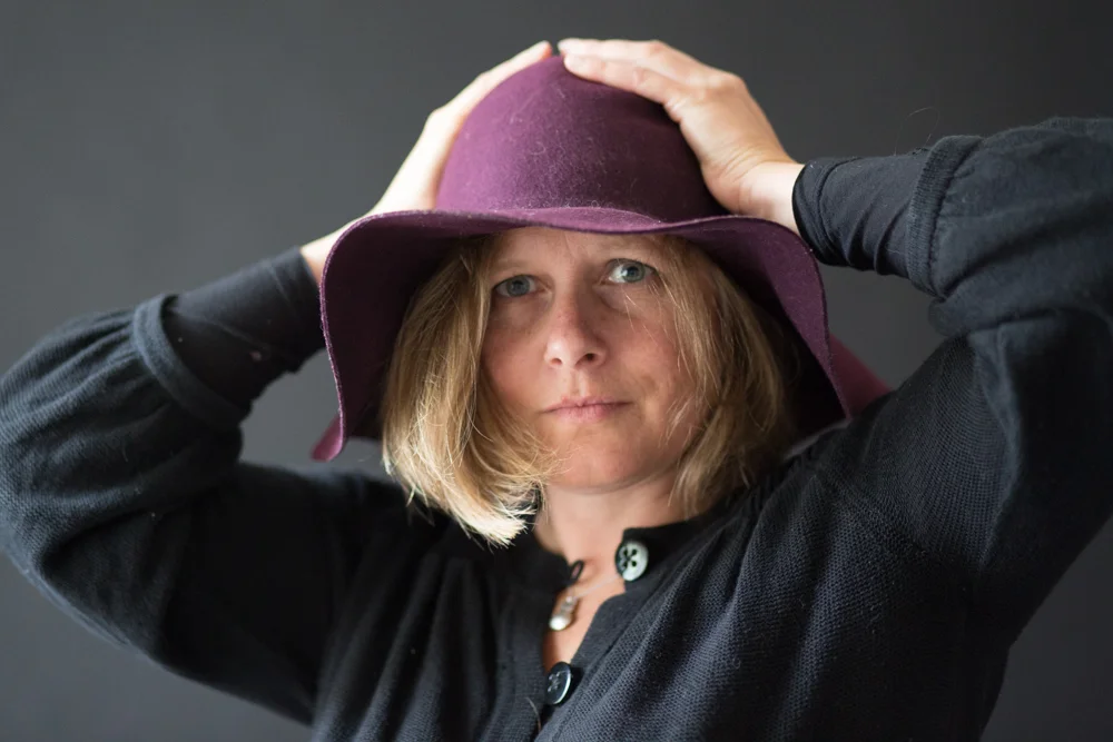 Ruth Packham in Studio