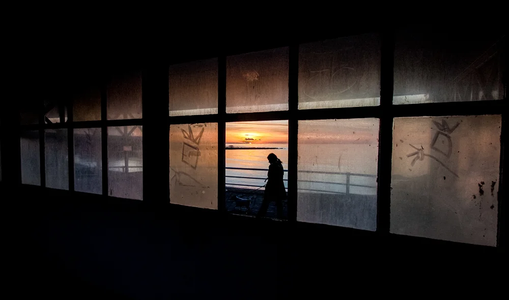 Winter Sunset, Aberystwyth