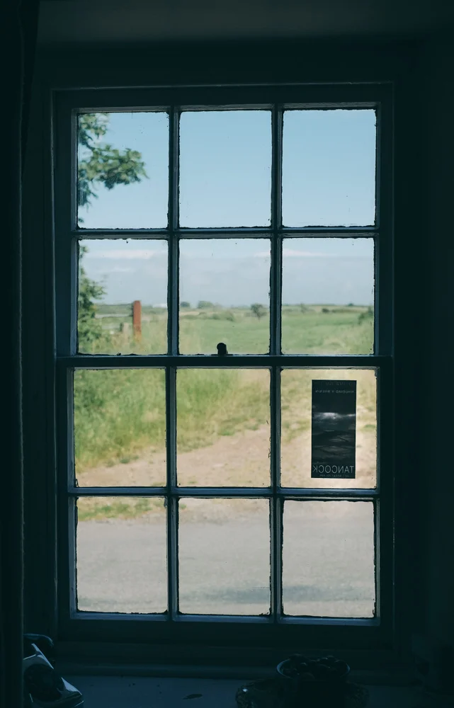 The view out to Chris's image hunting ground.